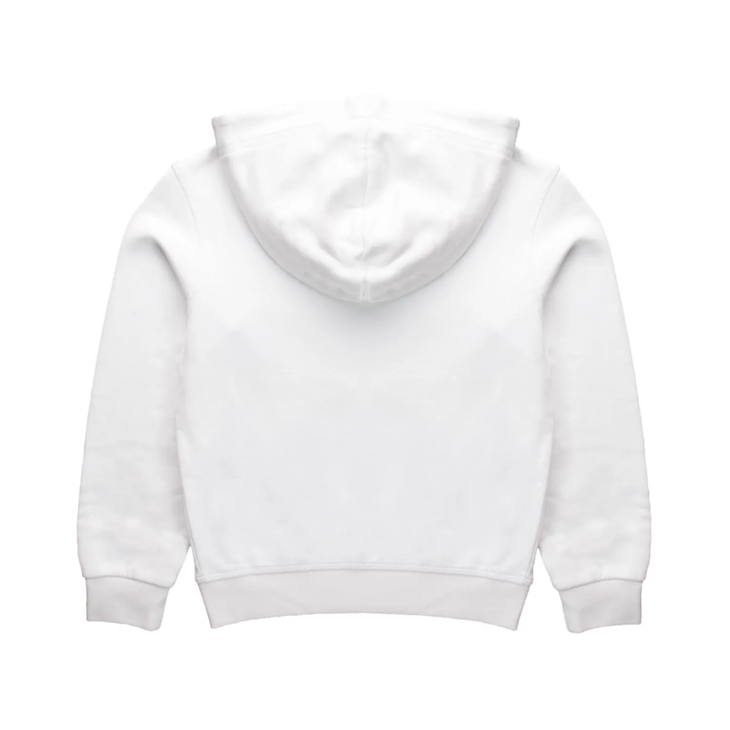 Felpa Cappuccio Bianca Unisex