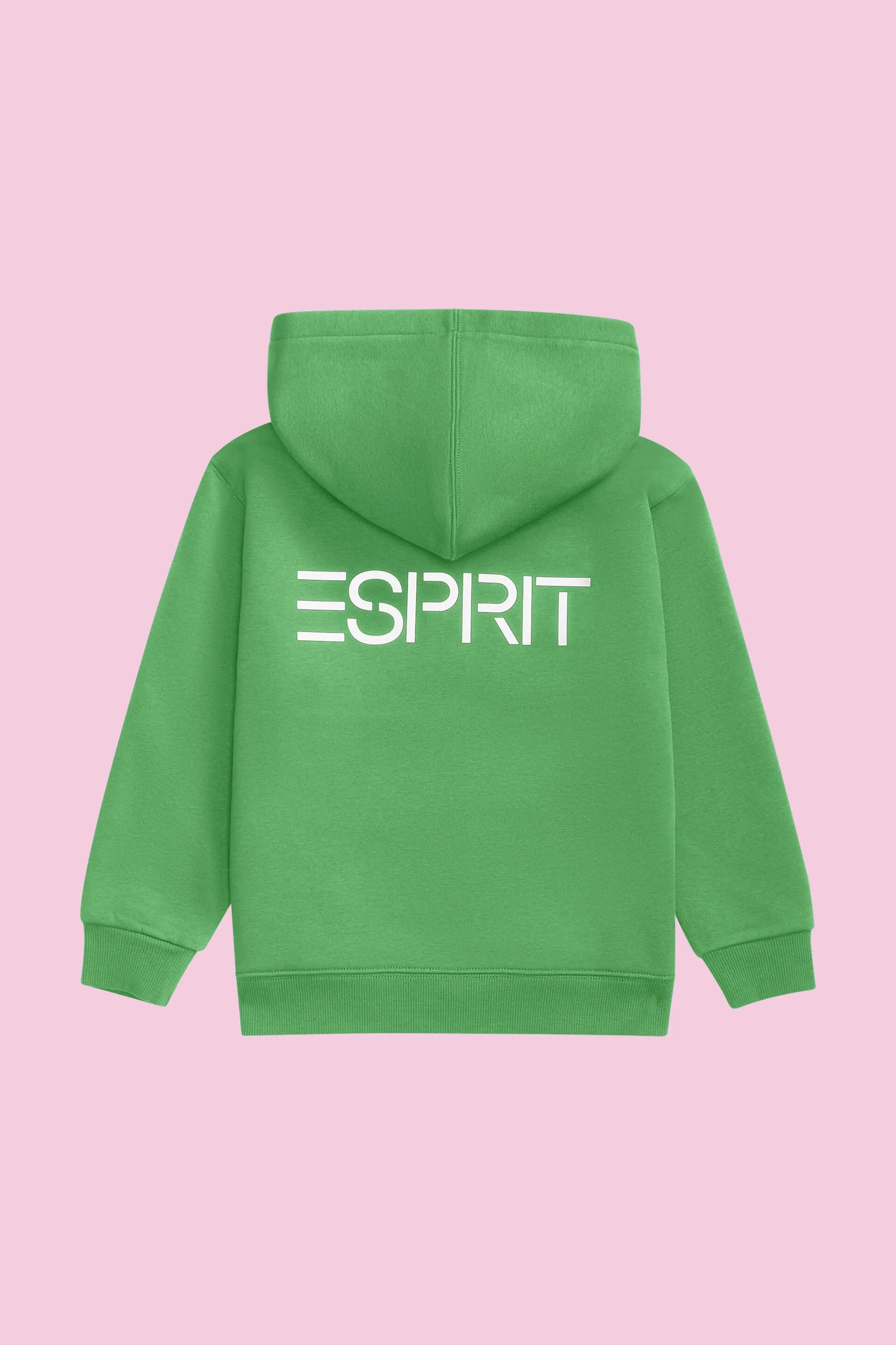 Felpa con cappuccio e zip con logo