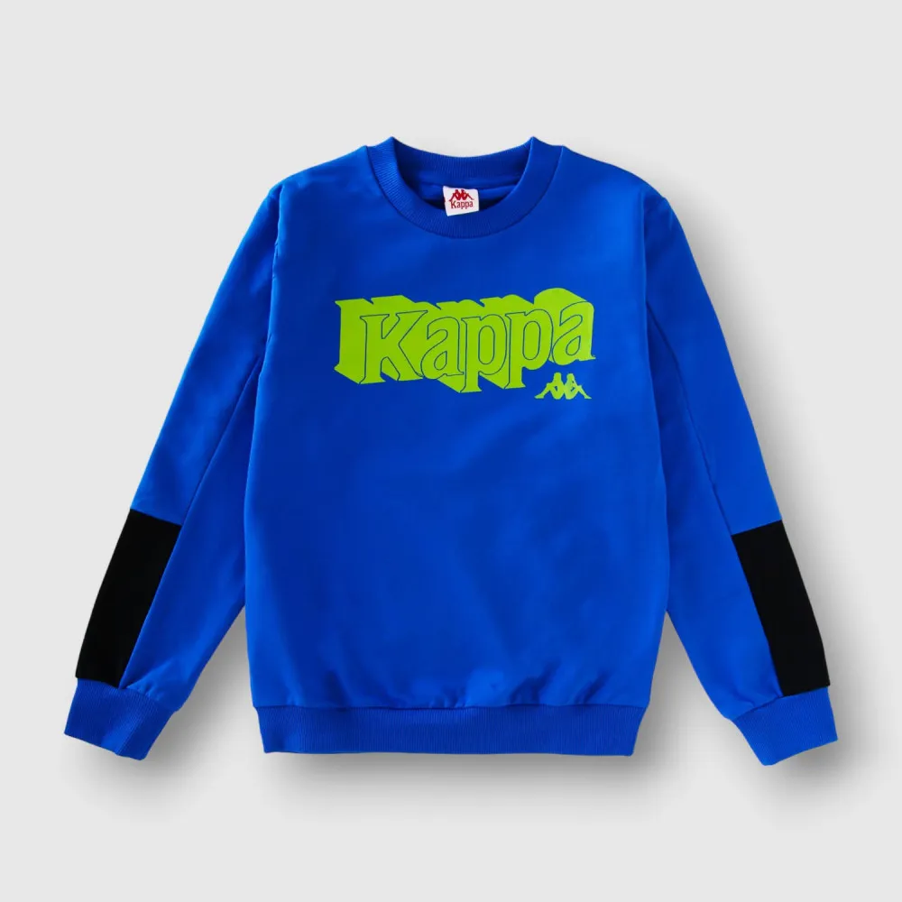 Felpa Kappa Blu