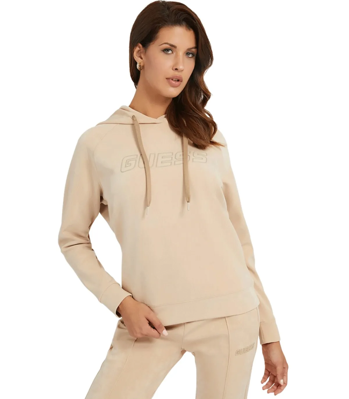 Felpa scamosciata Donna Guess