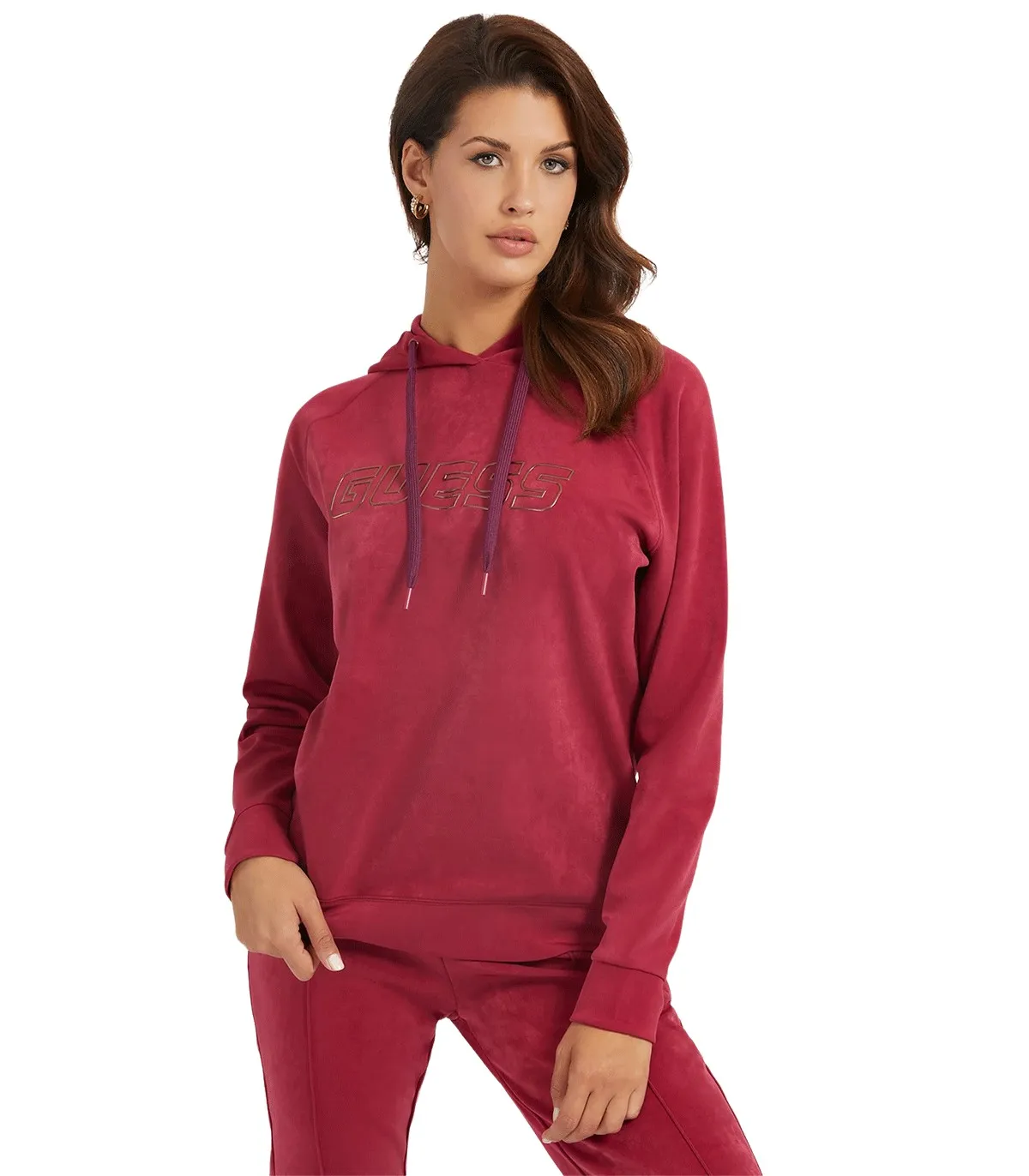 Felpa scamosciata Donna Guess