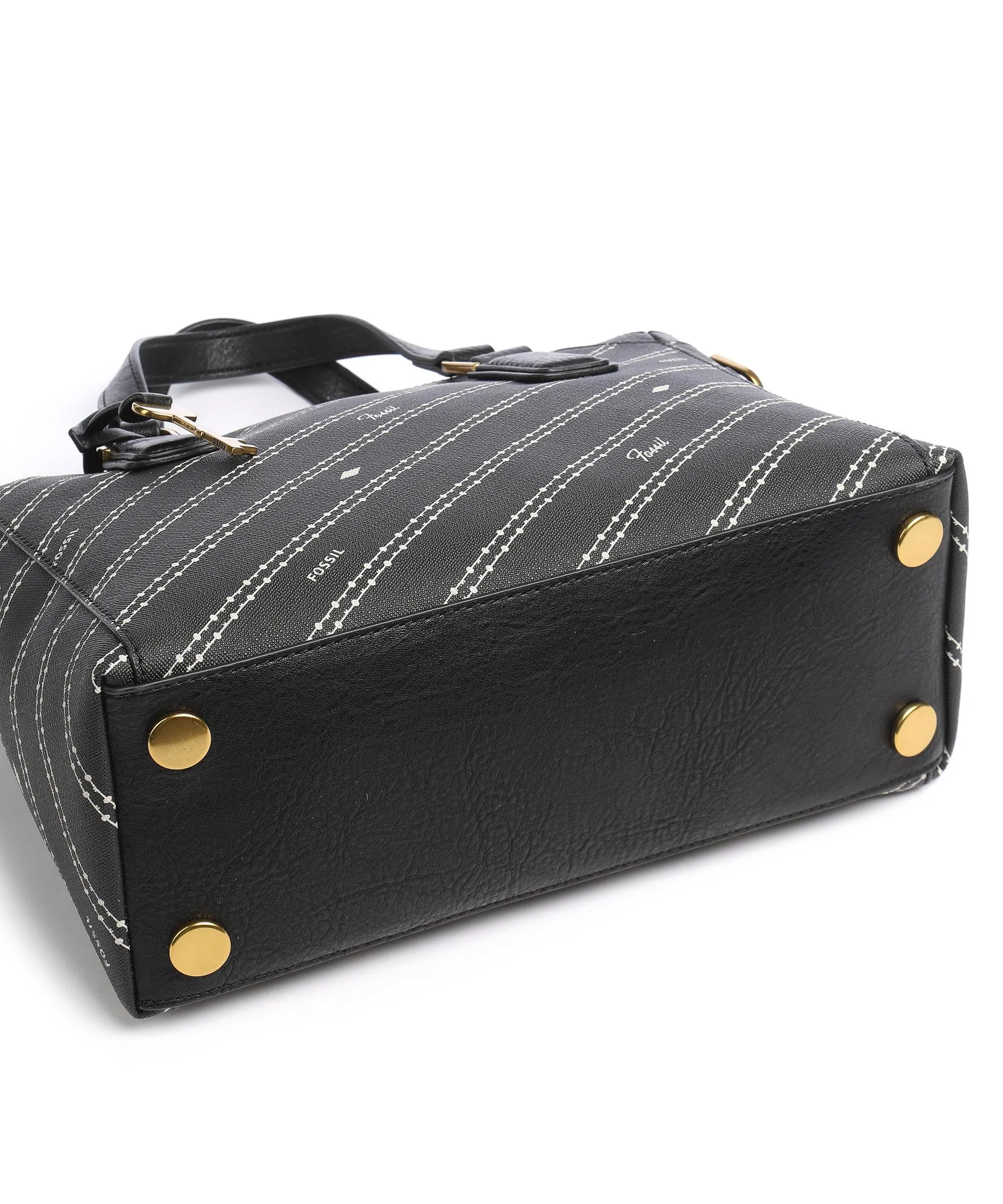  Fossil Jacqueline Borsa a mano pelle sintetica nero  