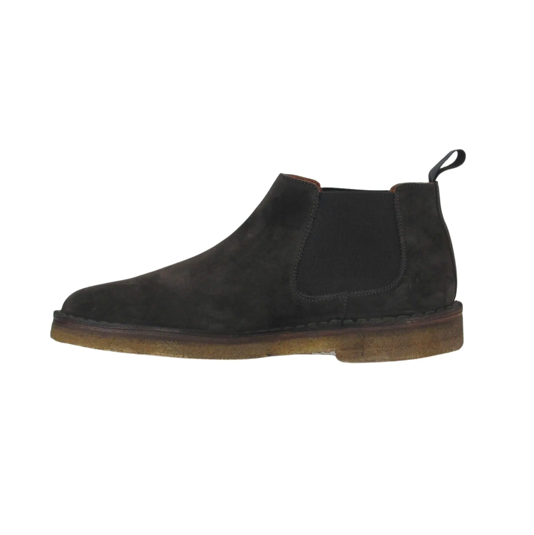 FRAU scarpe uomo beatles camoscio 25C4 129 SUEDE CREPE MARRONE inverno 2022