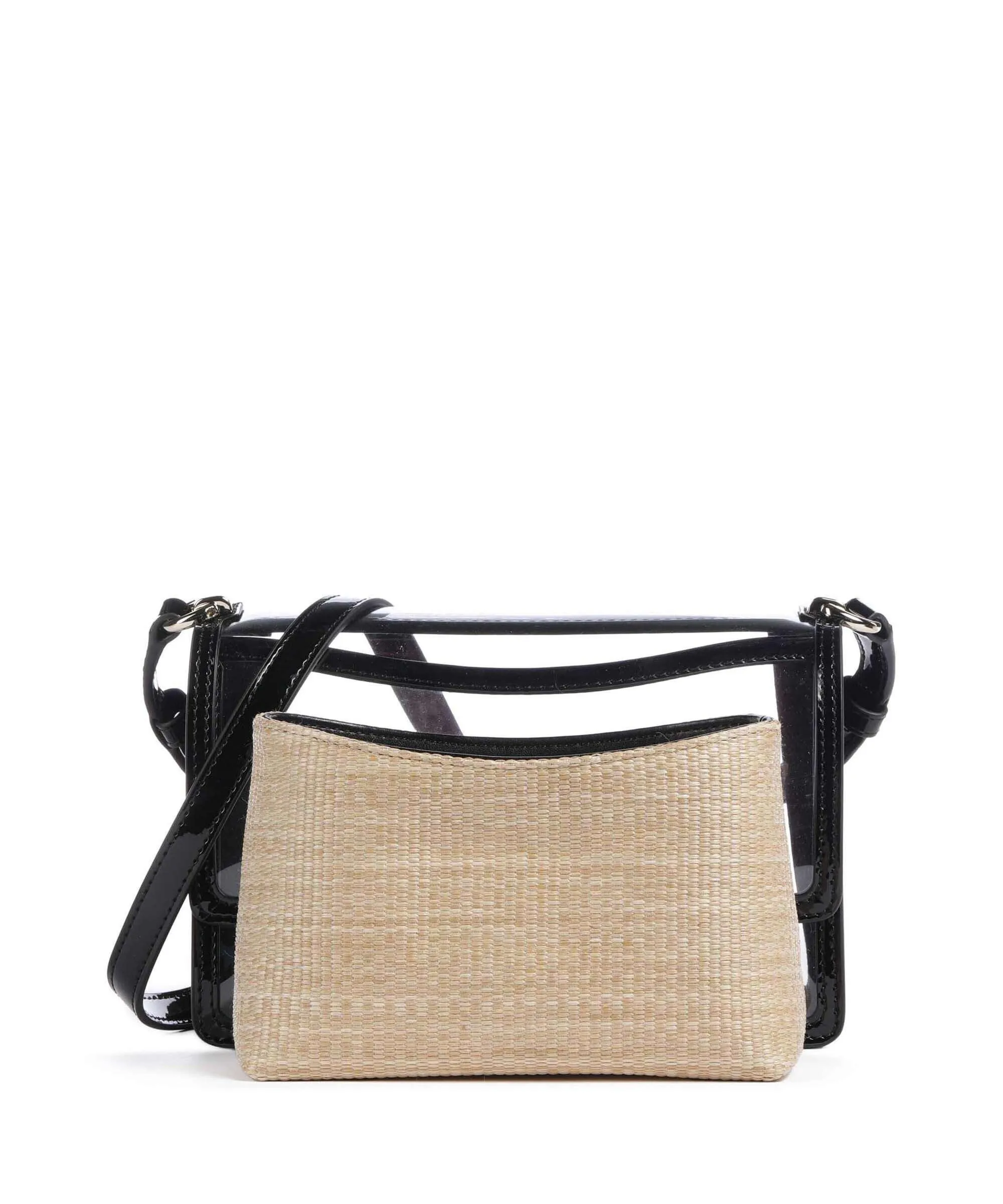  Furla 1927 Mini Borsa a tracolla plastica nero  