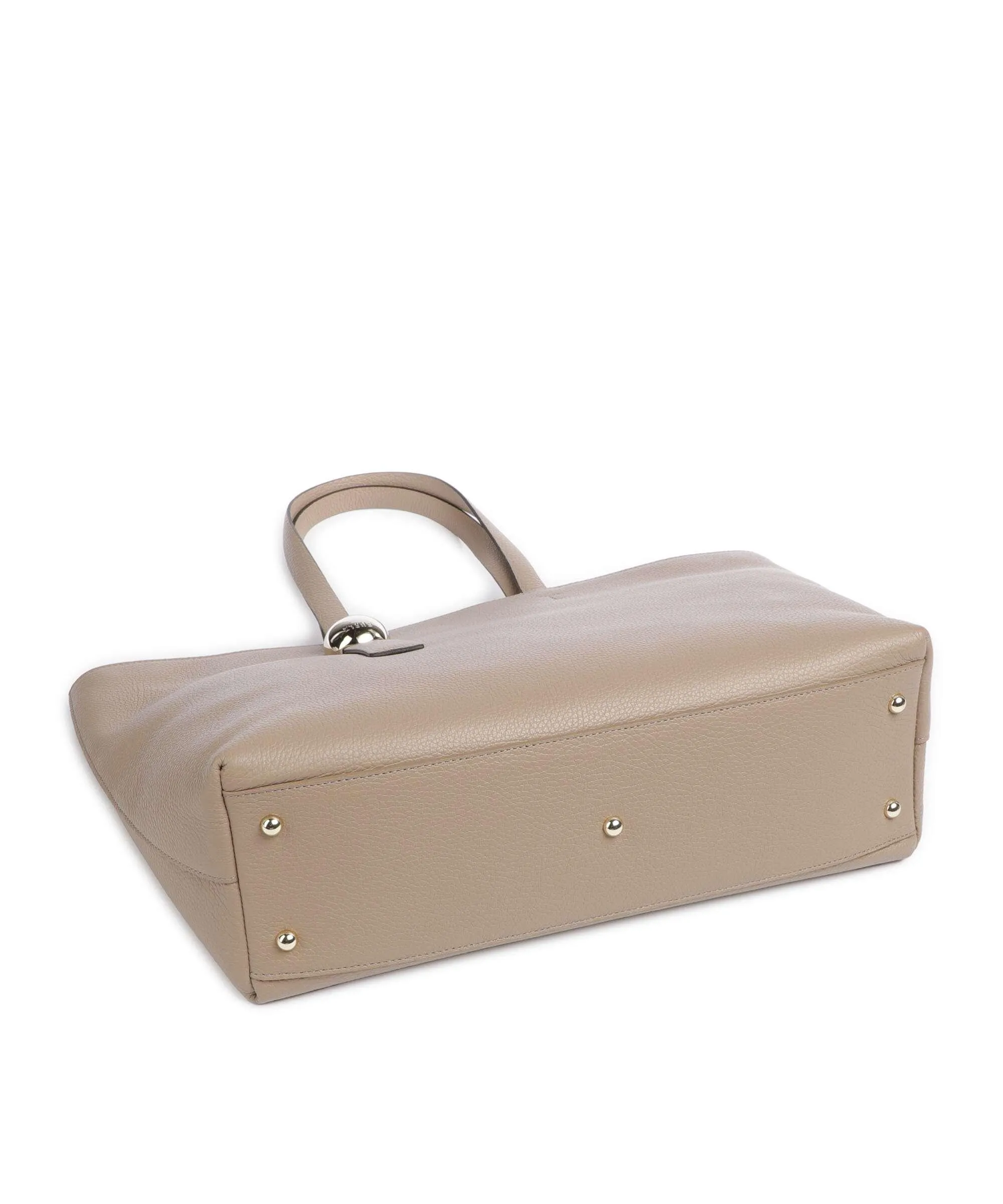  Furla Sfera L Borsa shopper pelle granulata taupe  