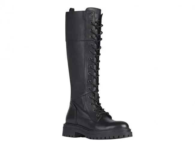 GEOX STIVALI ANFIBI DONNA INVERNO D16HRG 05443 C9999  IRIDEA NERO