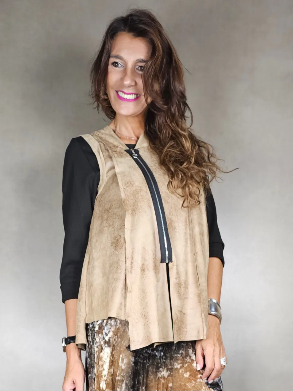 gilet ecopelle 90pl10ea