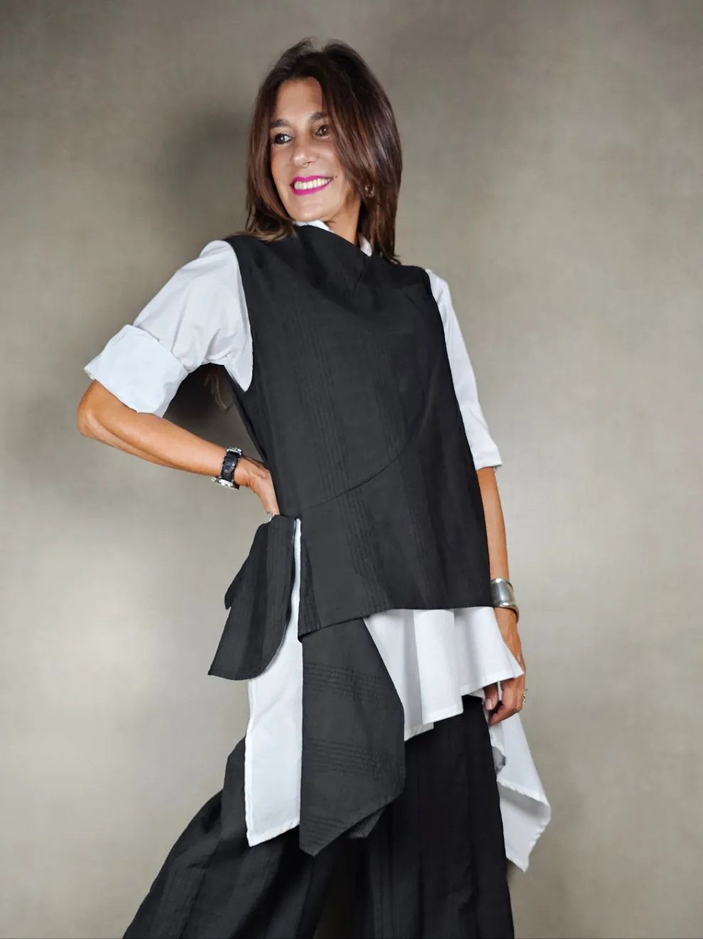 gilet fusciacca cotone japoo 100co