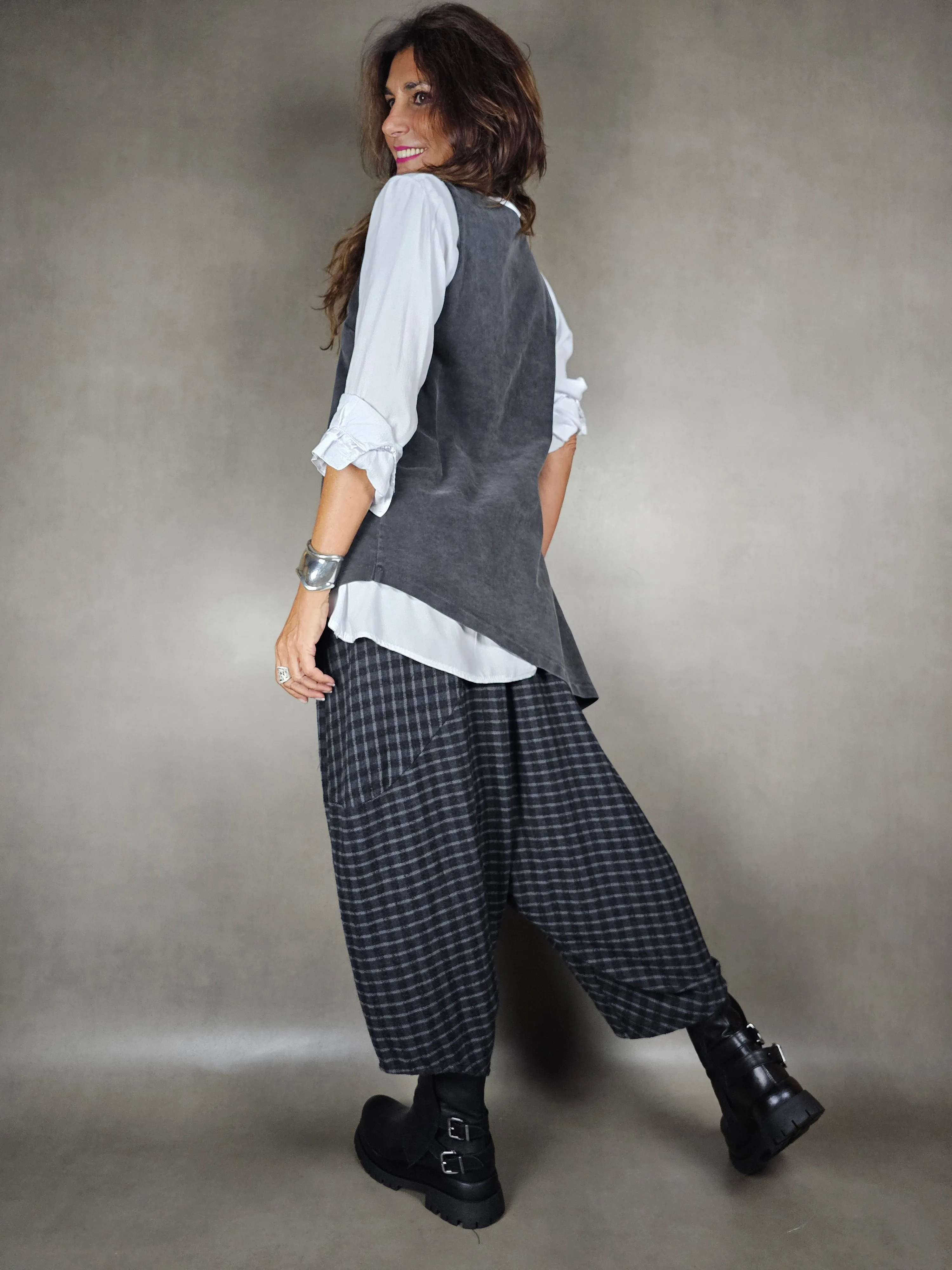 gilet jeans scuro fiocco 98co2ea