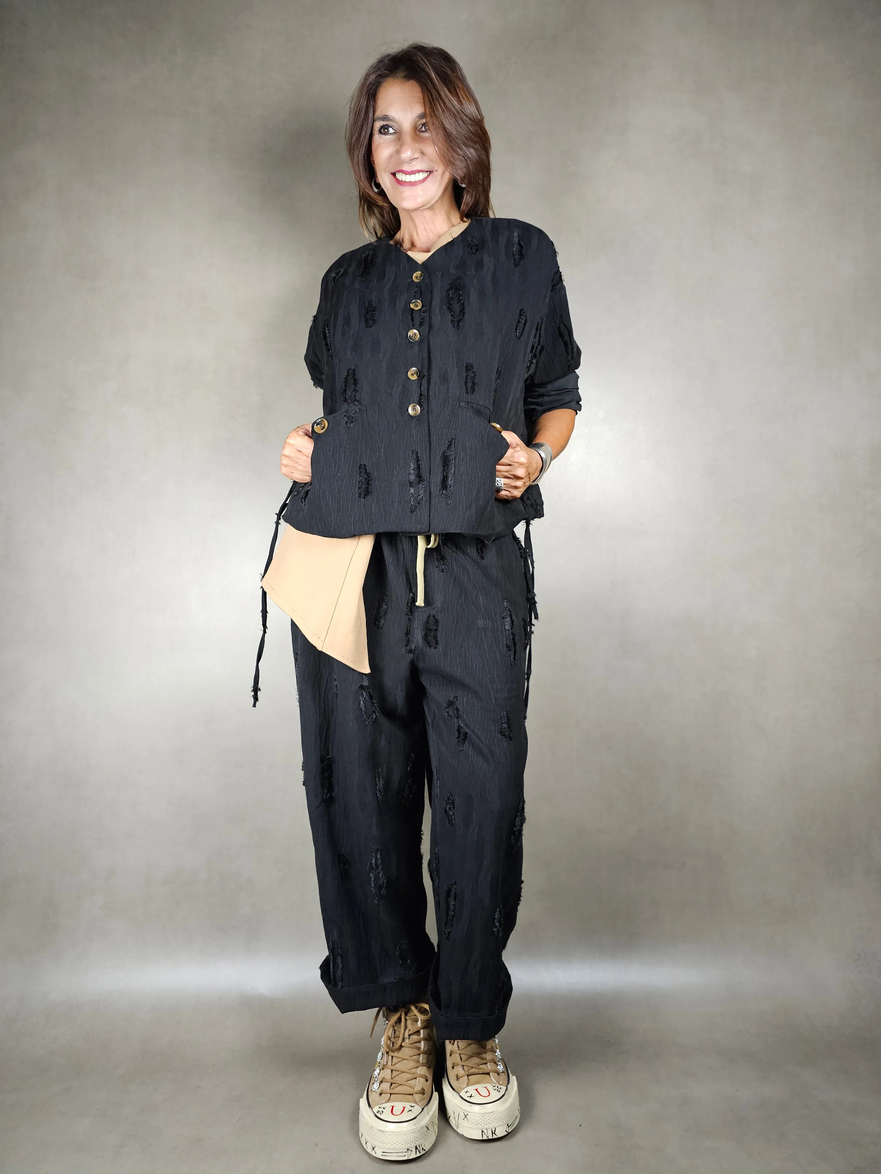 gilet punto mi con cerniera 65vi30pl5ea