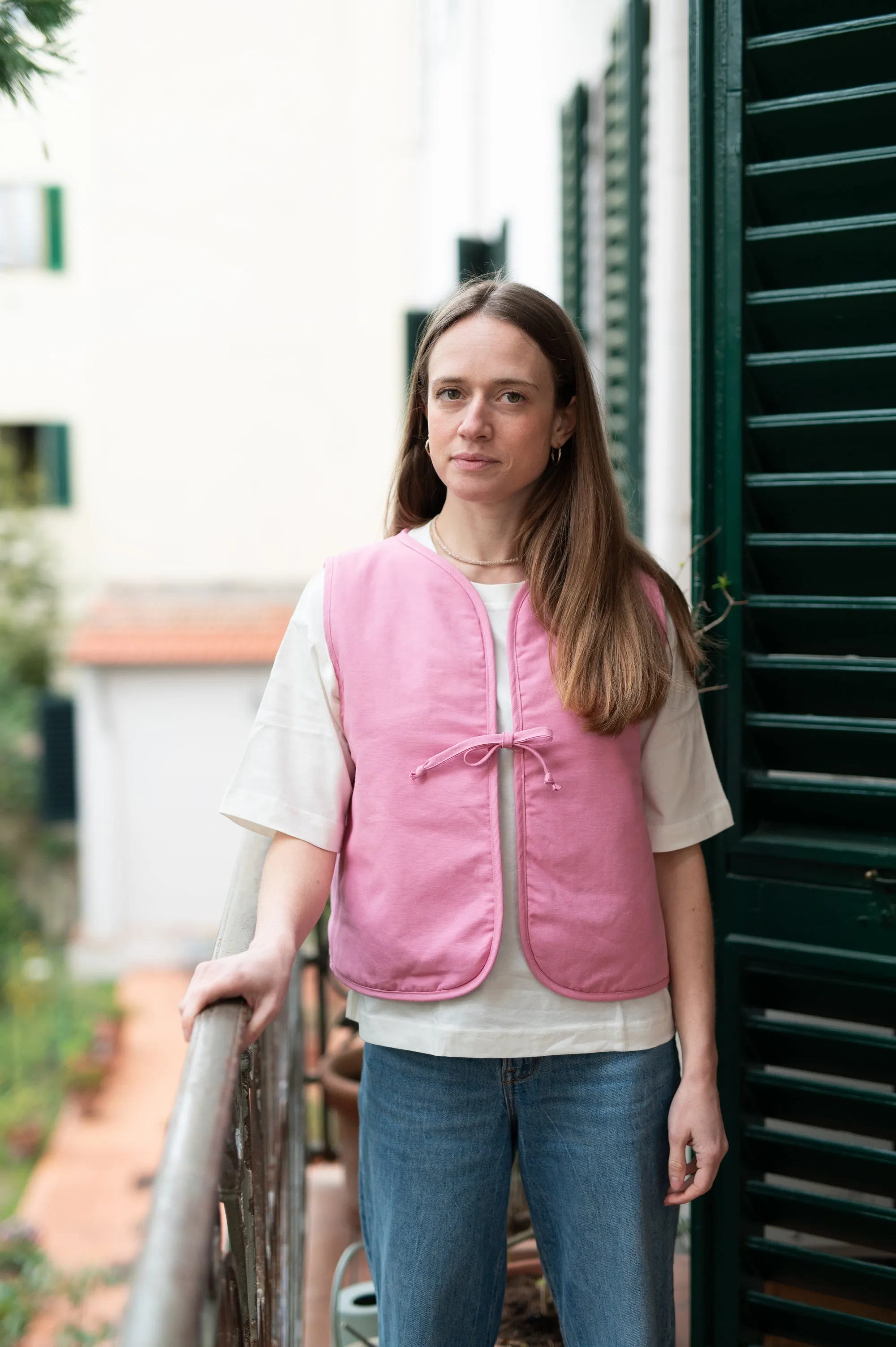 GILET reversibile  trapuntato di cotone