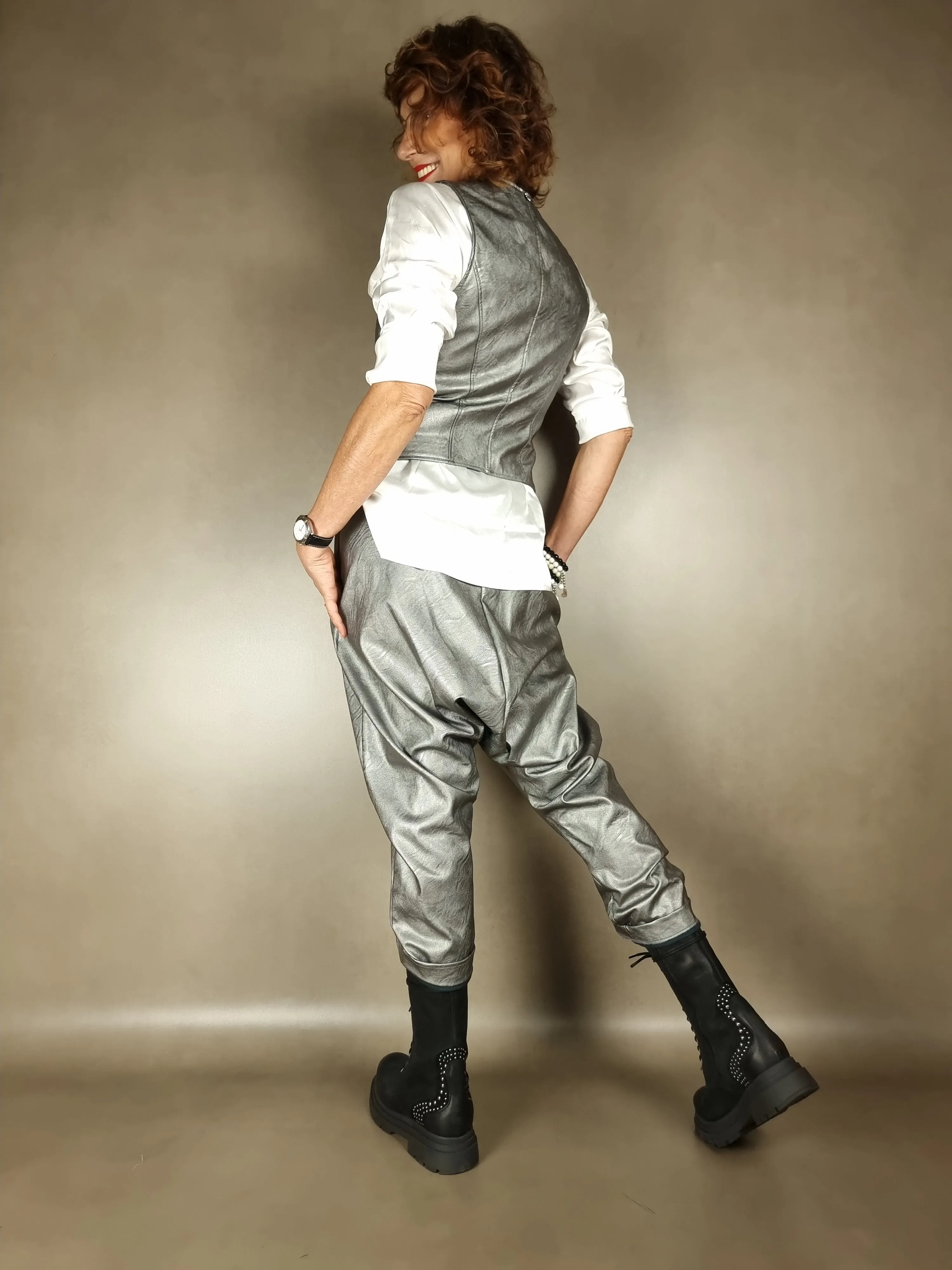 gilet uomo ecopelle 64pu36vi