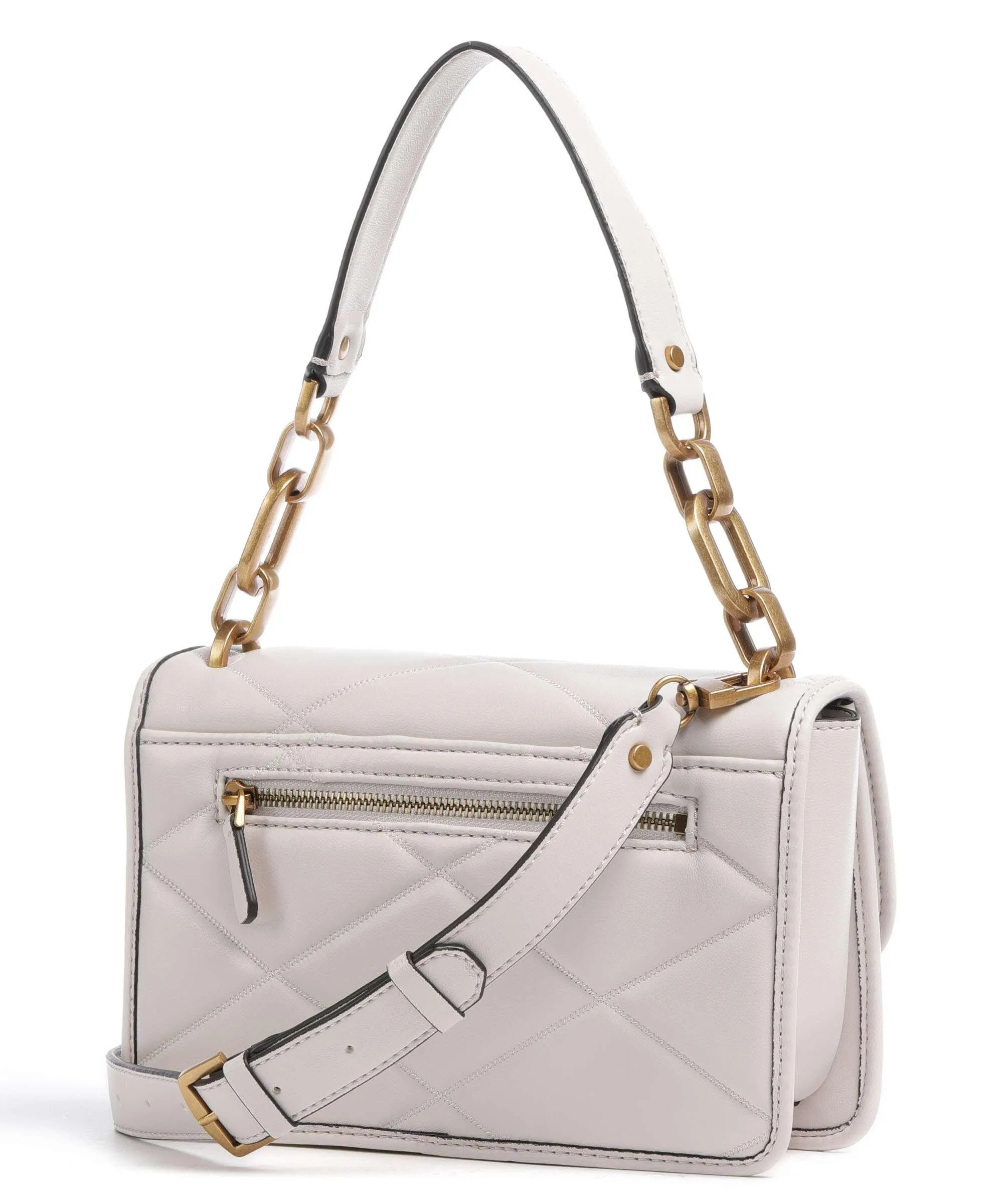  Guess Cilian Borsa a spalla pelle sintetica avorio  
