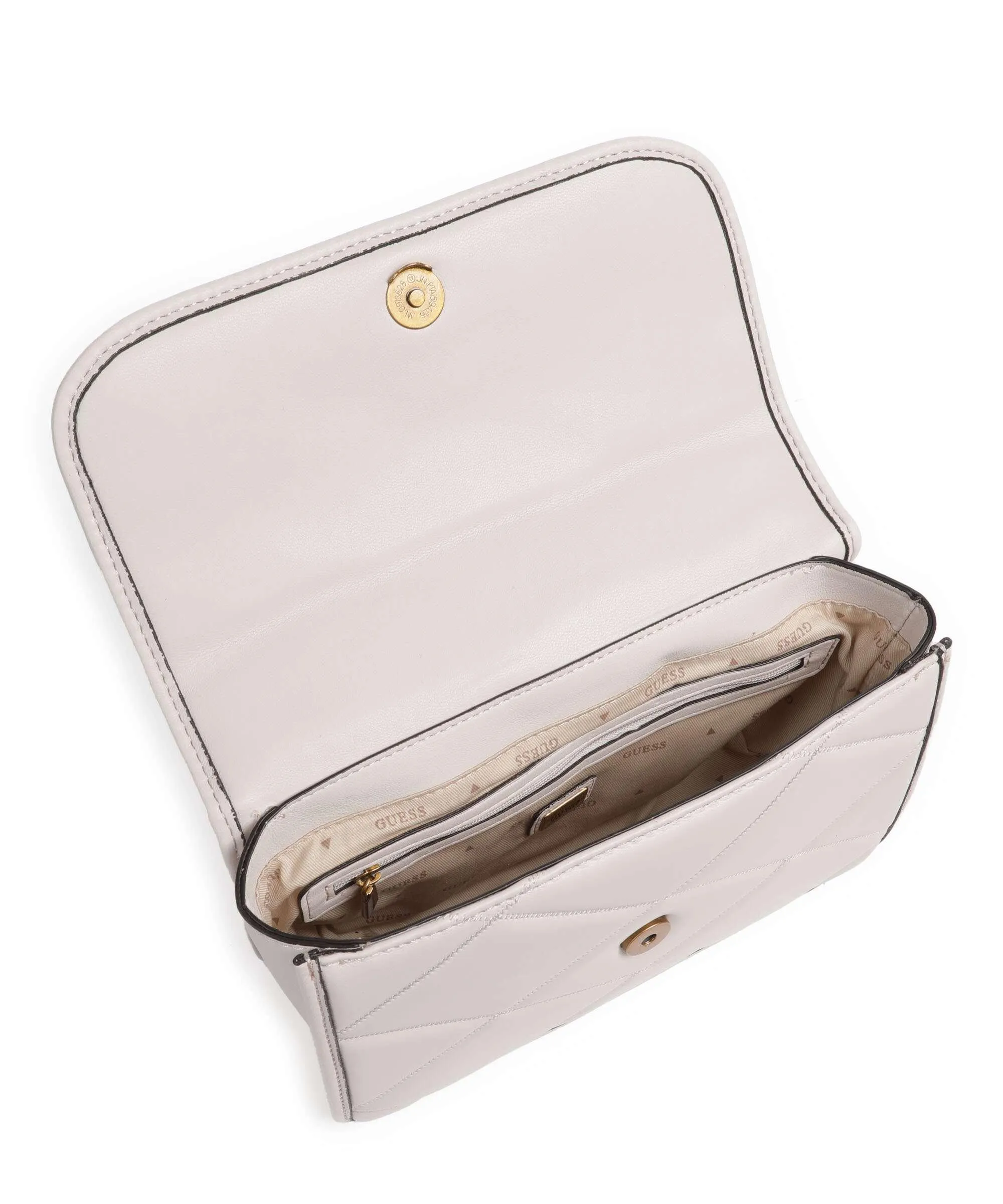  Guess Cilian Borsa a spalla pelle sintetica avorio  