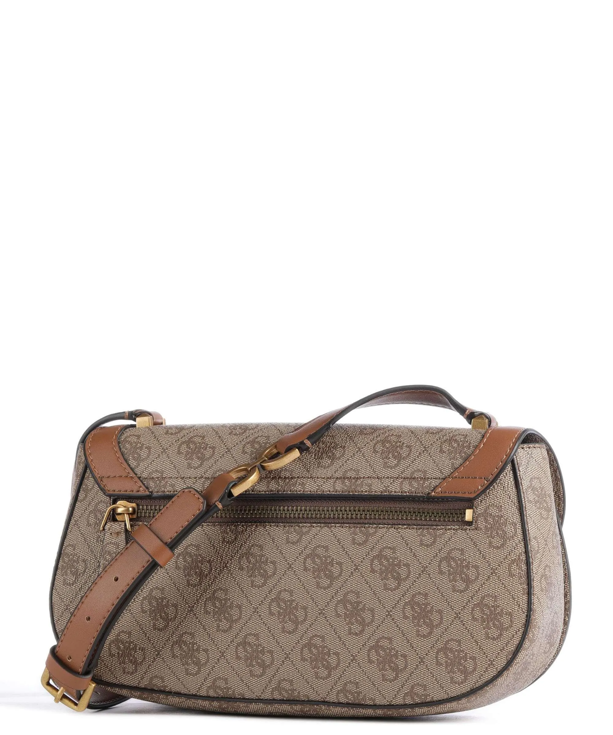  Guess Dagan Borsa a tracolla pelle sintetica marrone chiaro  