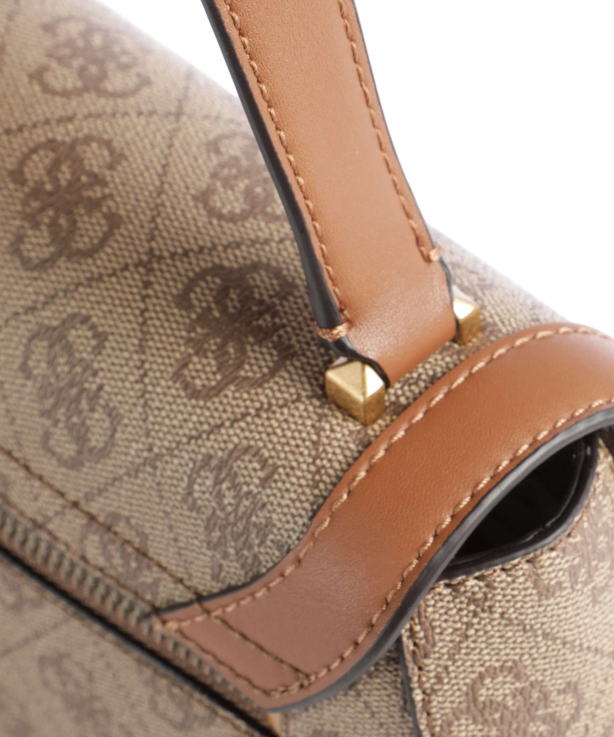  Guess Dagan Borsa a tracolla pelle sintetica marrone chiaro  