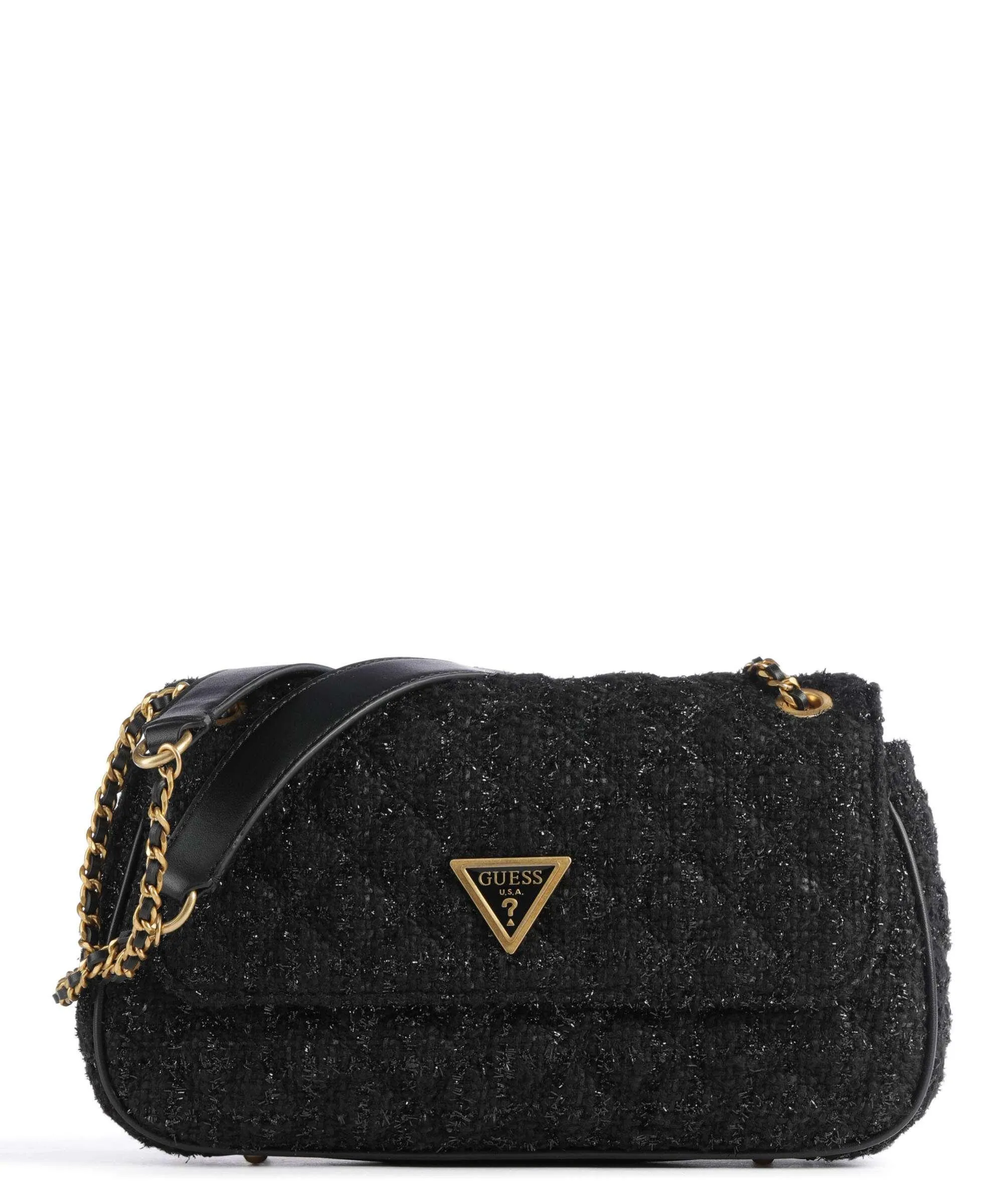  Guess Giully Borsa a spalla poliestere nero  