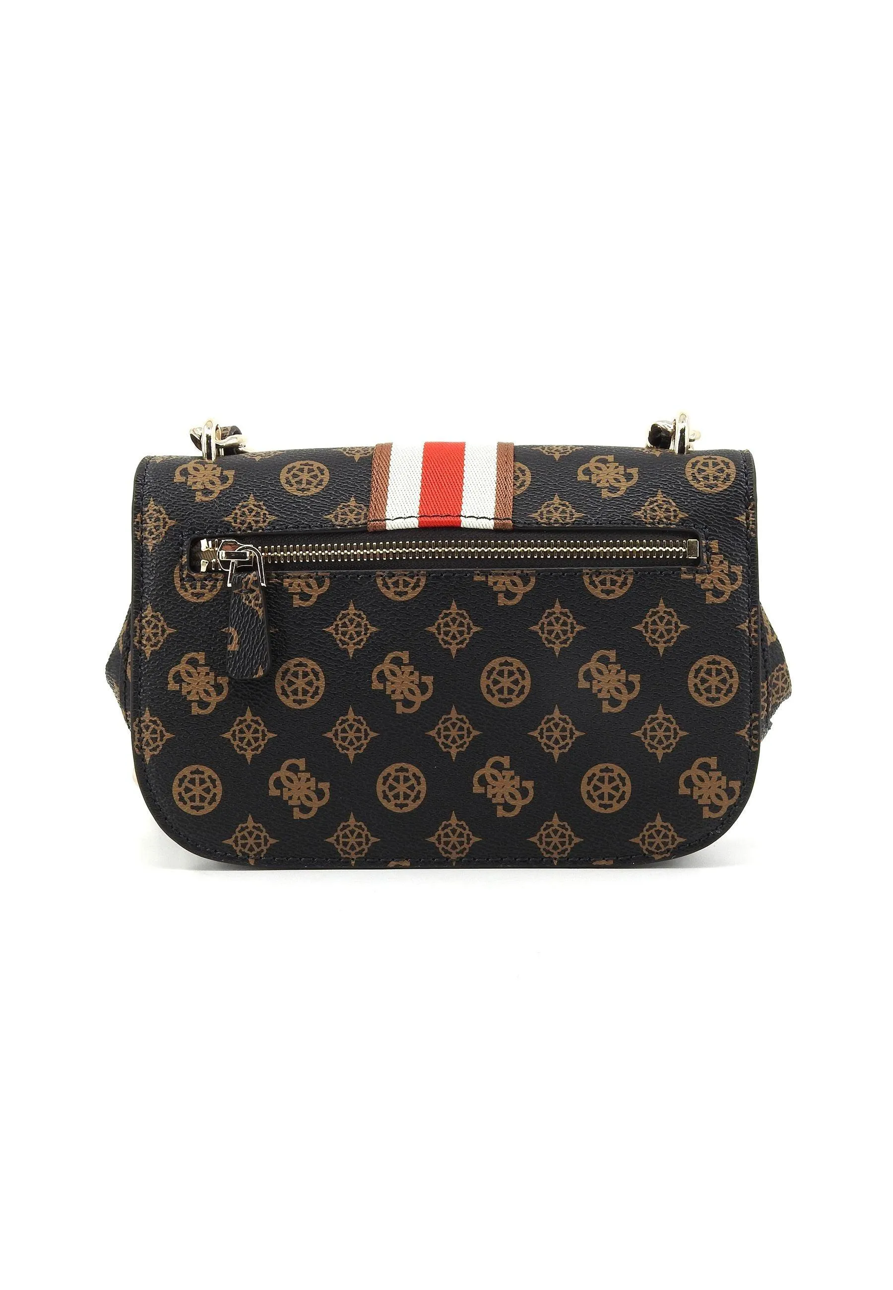 GUESS Nelka Borsa Tracolla Donna Mocha Logo PG930720