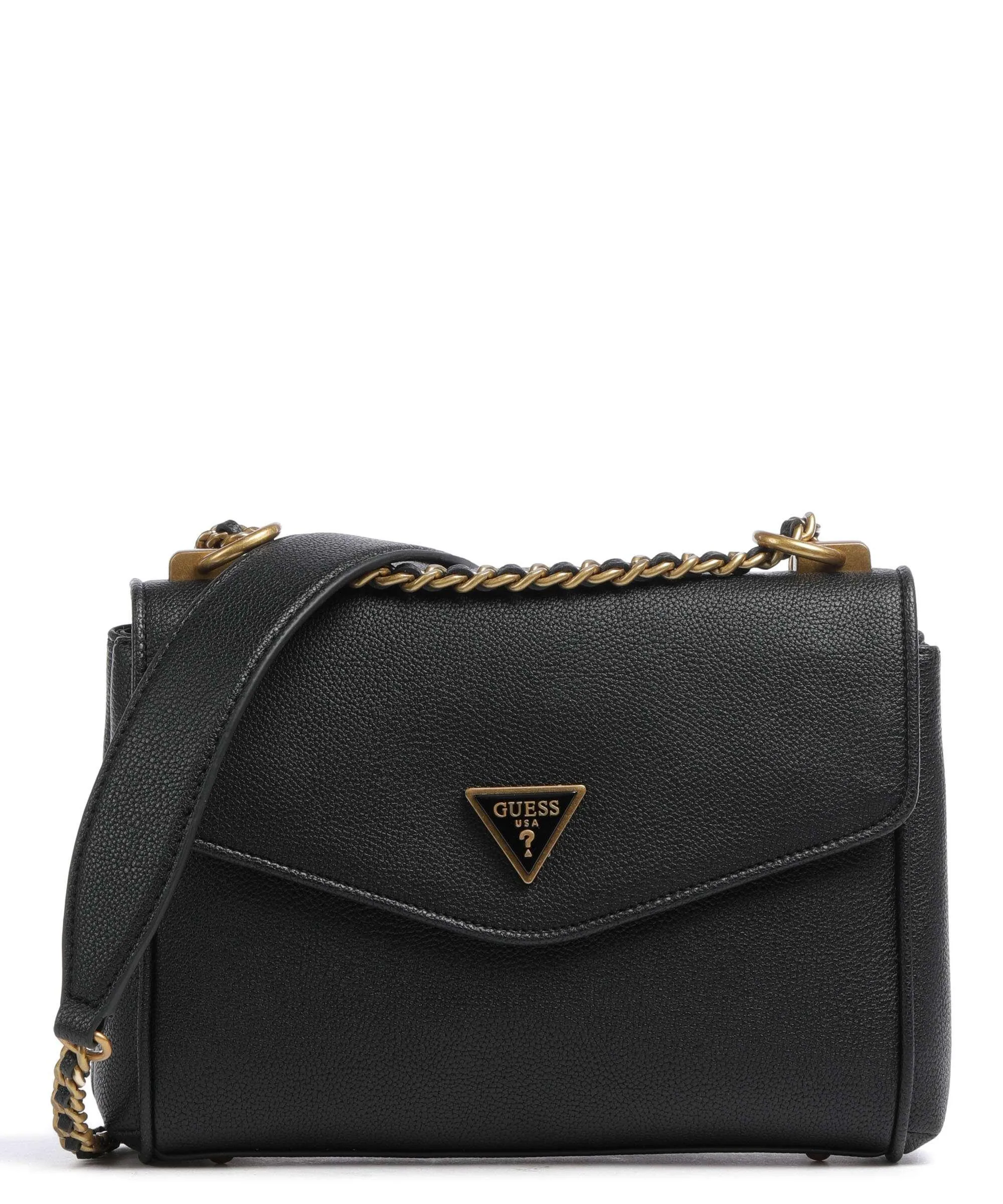  Guess Shemara Borsa a spalla pelle sintetica nero  