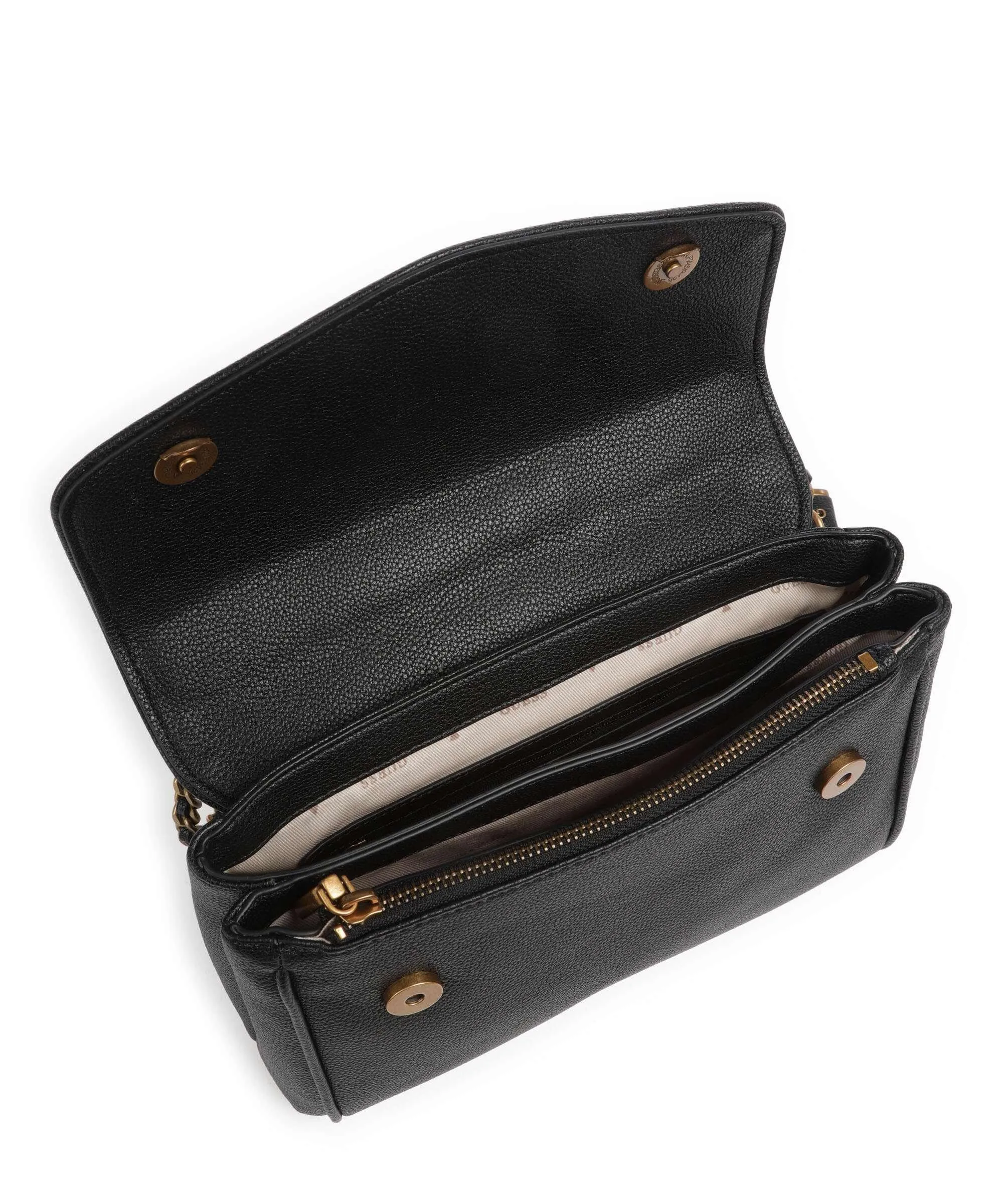  Guess Shemara Borsa a spalla pelle sintetica nero  