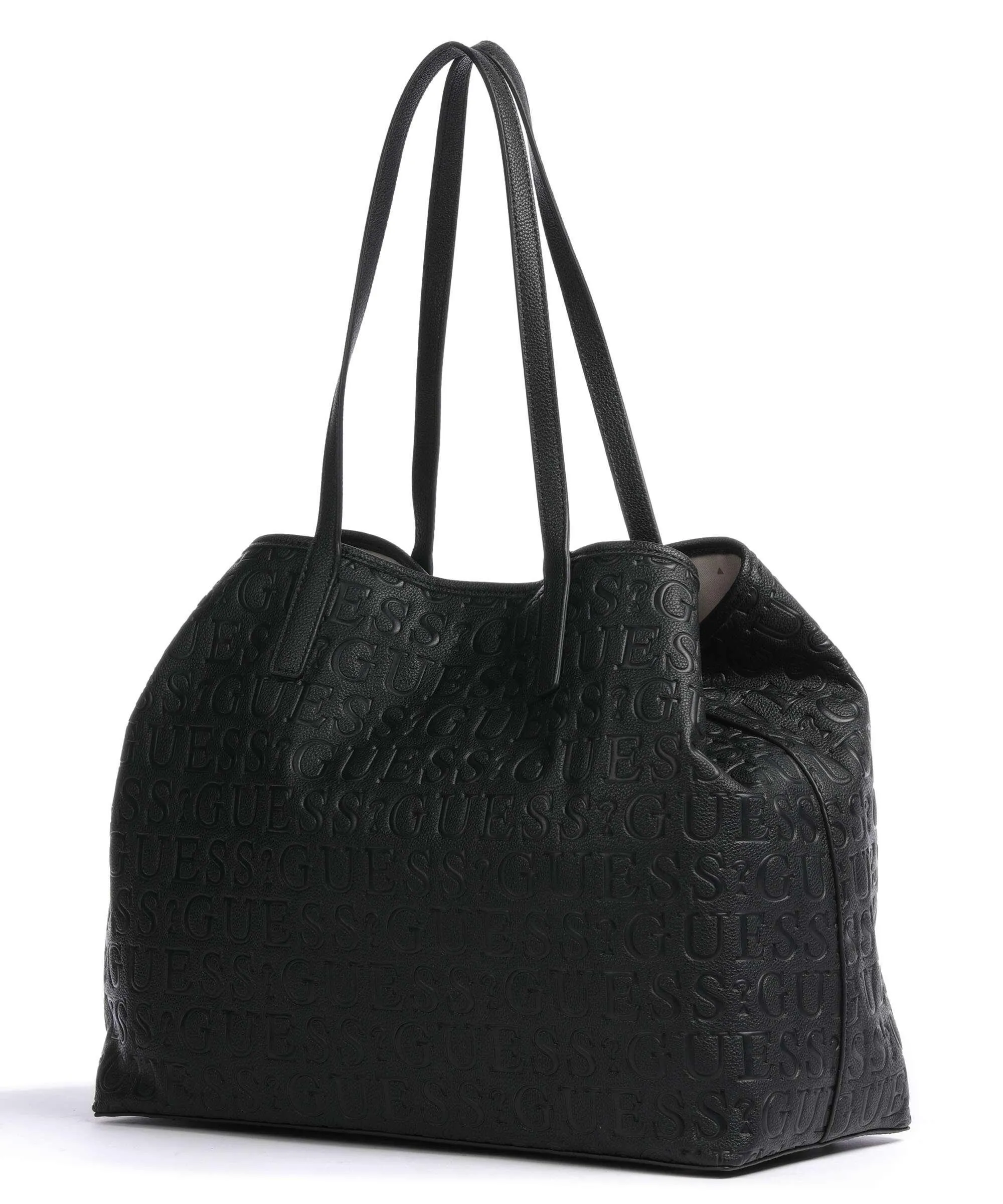  Guess Vikky Borsa shopper pelle sintetica nero  