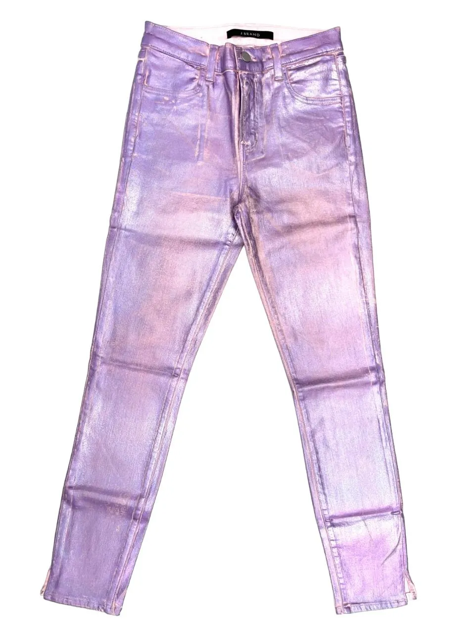 JEANS ROSA "ALANA" IN DENIM DI COTONE