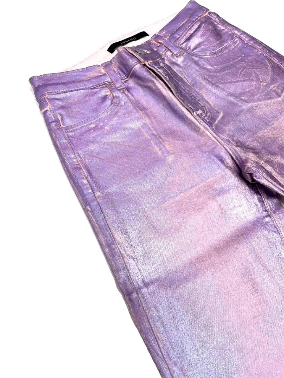 JEANS ROSA "ALANA" IN DENIM DI COTONE