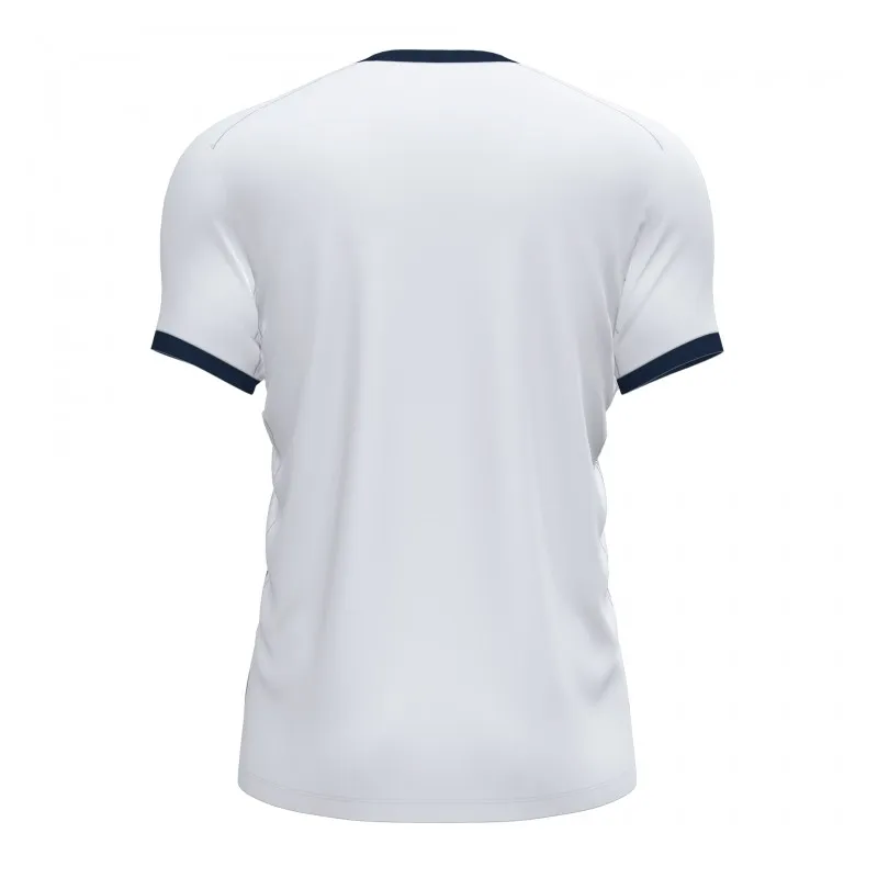 JOMA SUPERNOVA III MAGLIA T-SHIRT TECNICA PADEL TENNIS TRAINING - BIANCO/BLU SCURO
