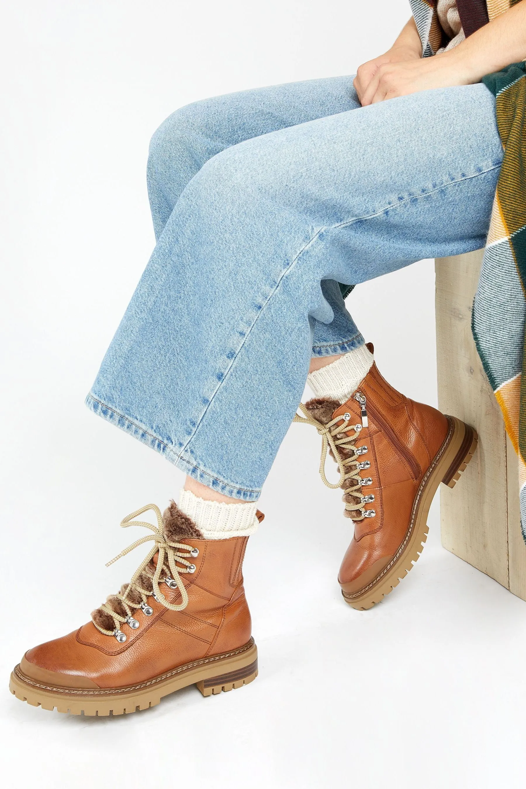 Jones Bootmaker Marrone - Susanna - Stivali da trekking in pelle