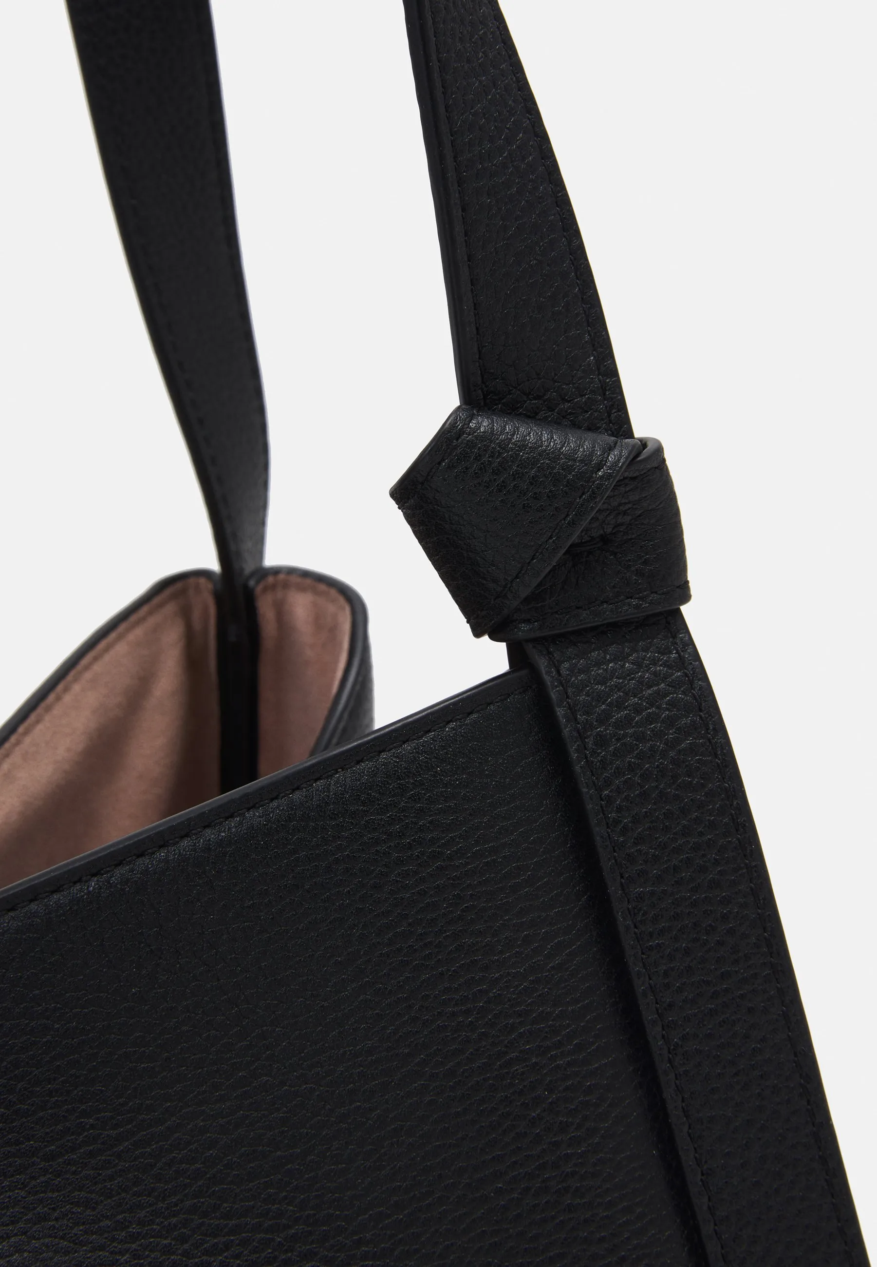 KNOTT PEBBLED LARGE SHOULDER BAG - Borsa a mano