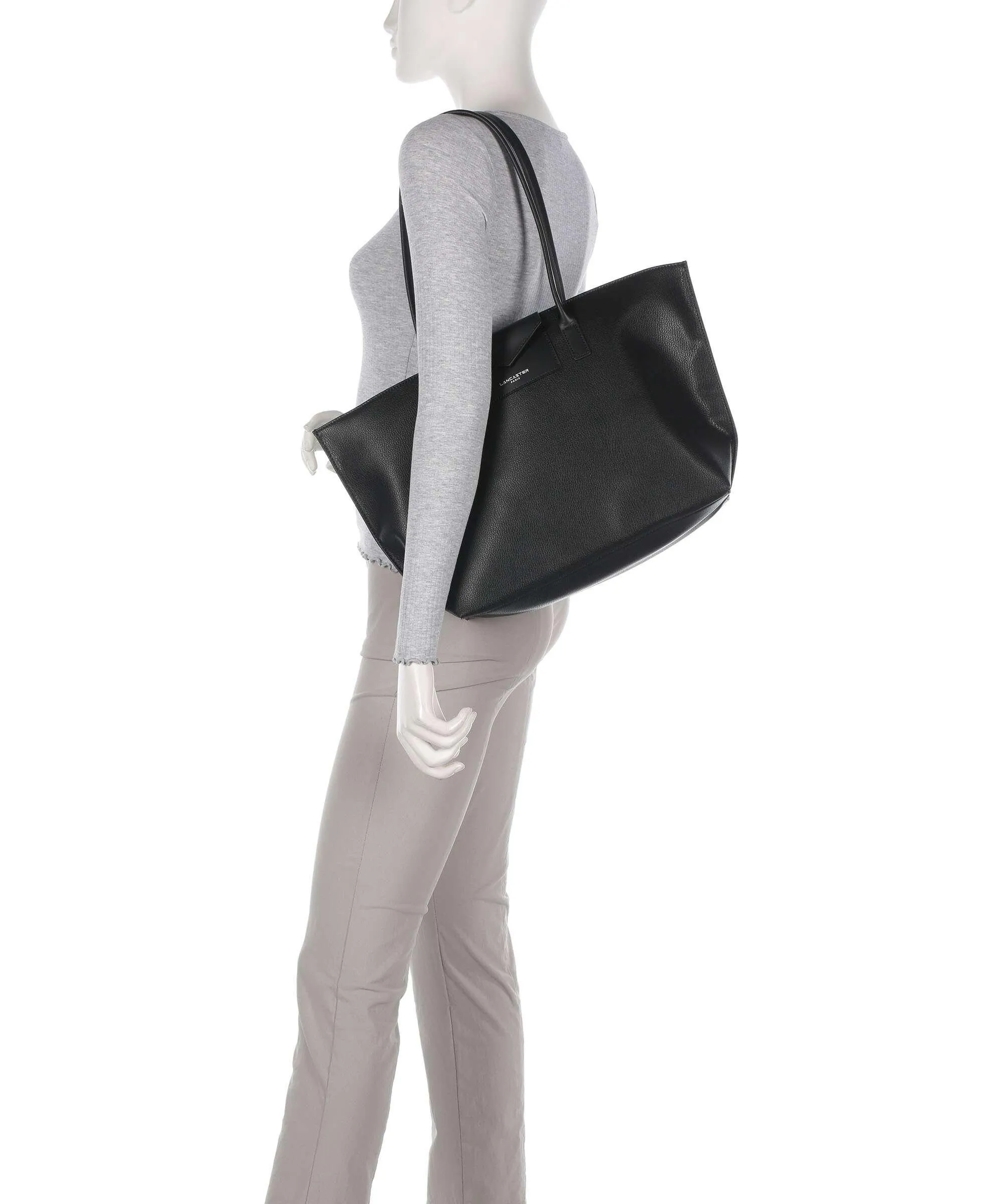  Lancaster Maya Borsa shopper pelle sintetica nero  