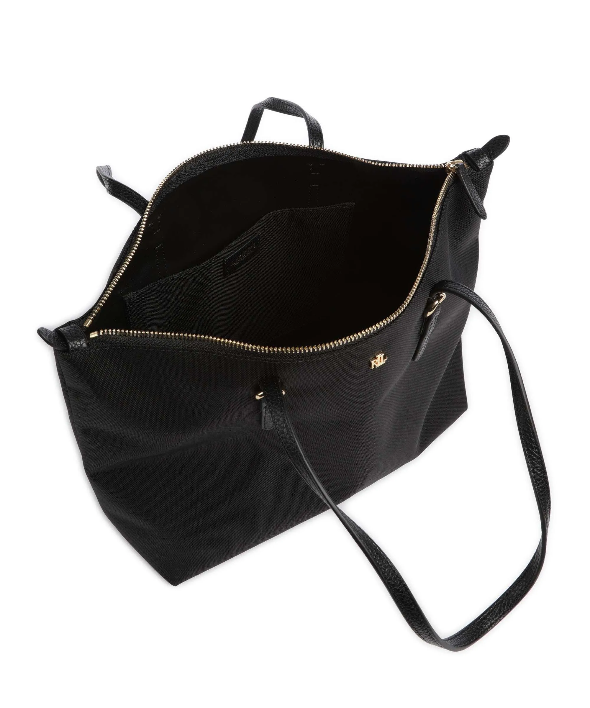  Lauren Ralph Lauren Keaton 26 Borsa shopper nylon nero  