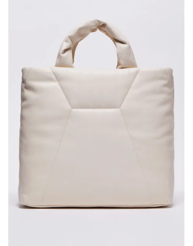 LIU JO - Borsa a mano imbottita effetto bold