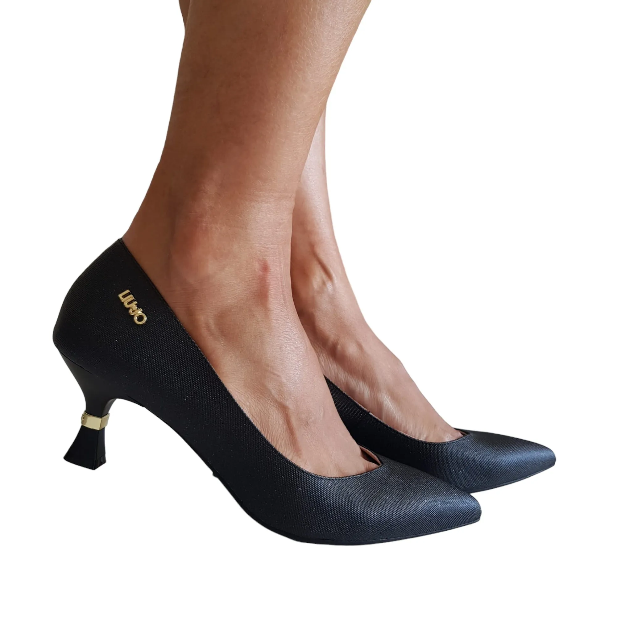 Liu-Jo Decolte' Donna Nero e Glitter rif.778