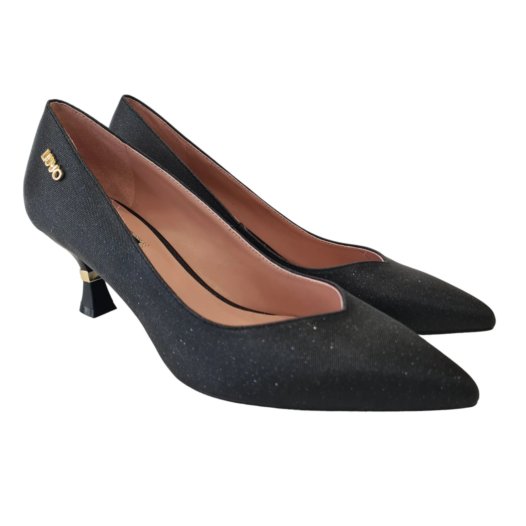 Liu-Jo Decolte' Donna Nero e Glitter rif.778