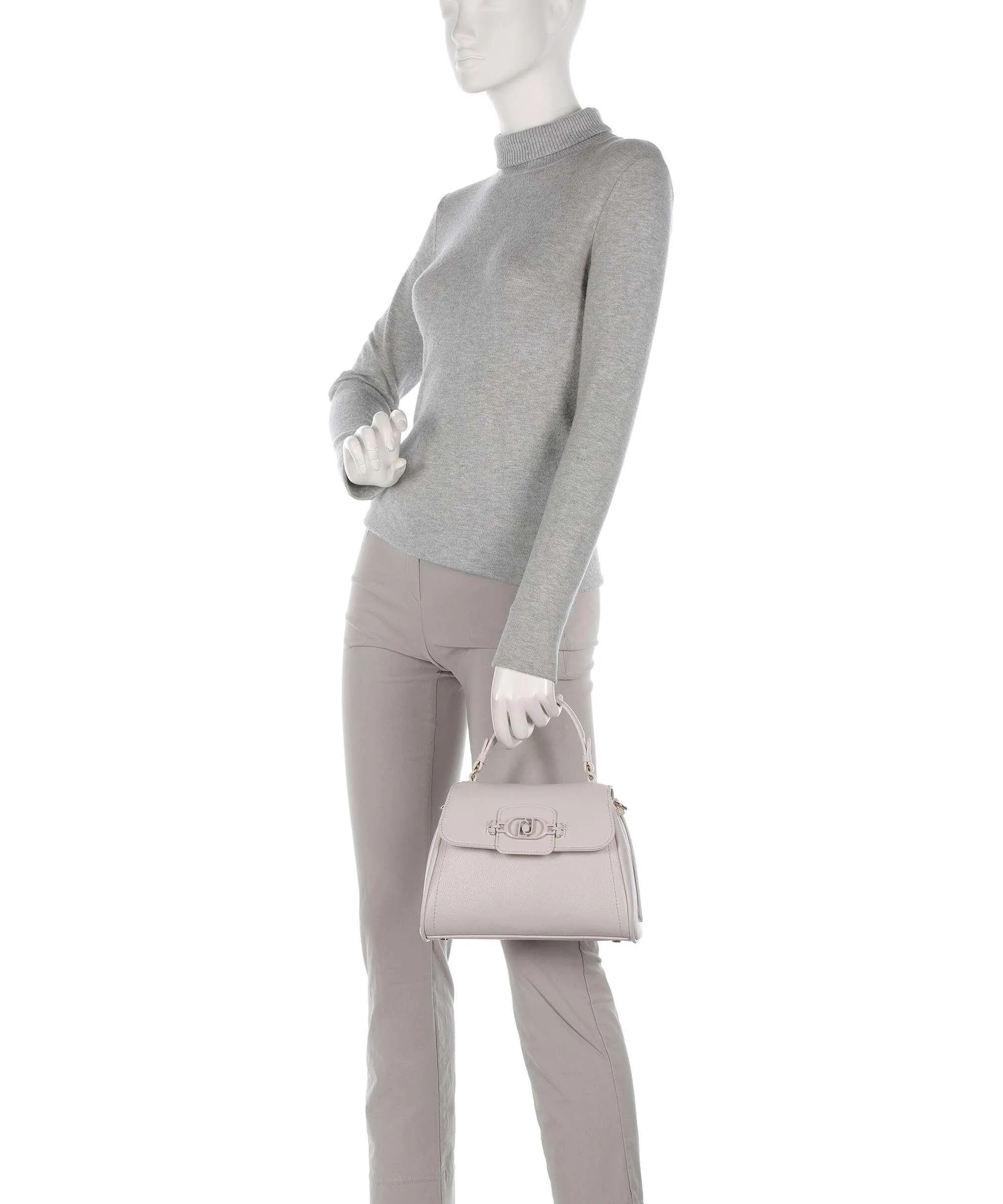  Liu Jo Pakuna Borsa a mano pelle sintetica beige  