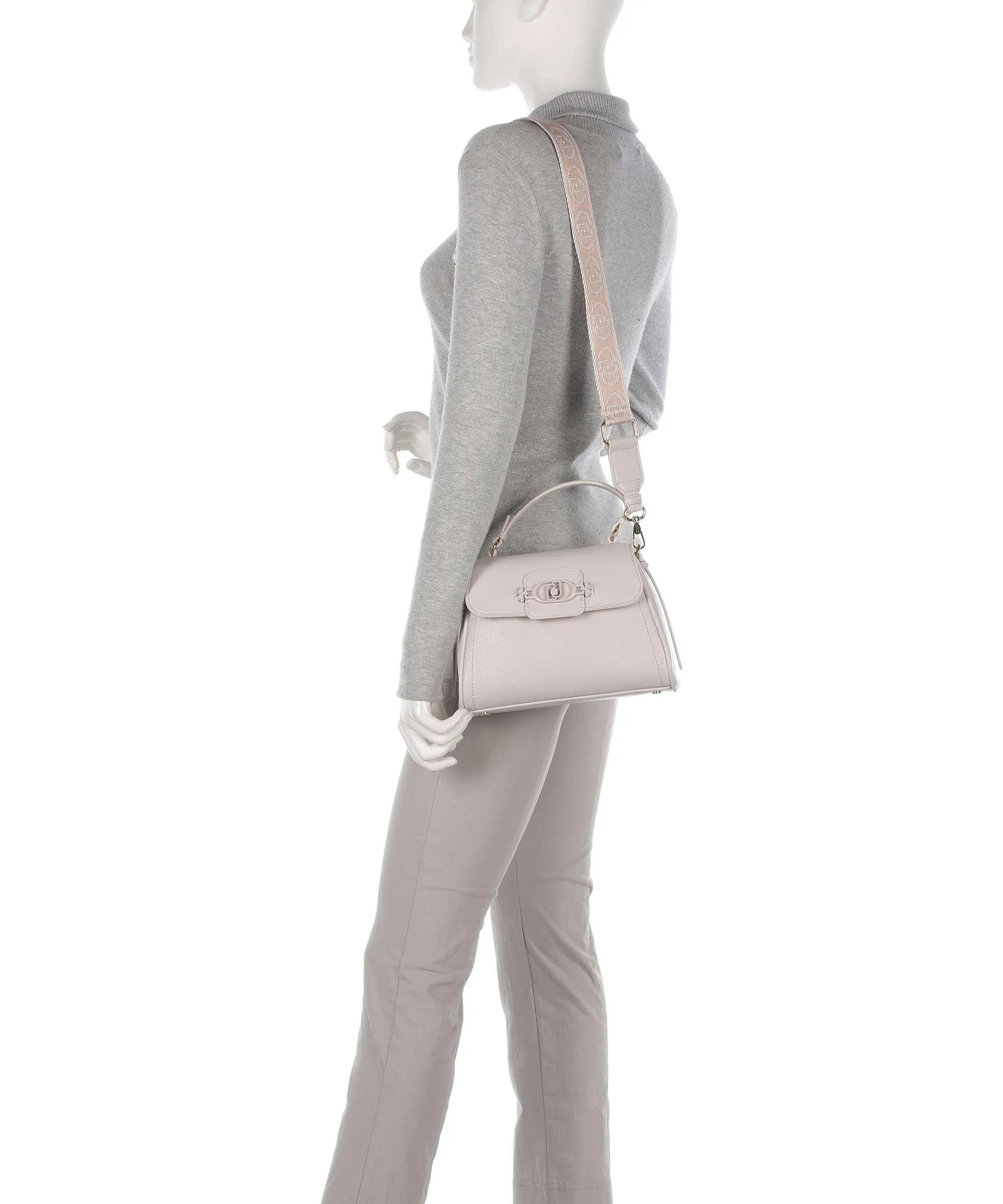  Liu Jo Pakuna Borsa a mano pelle sintetica beige  