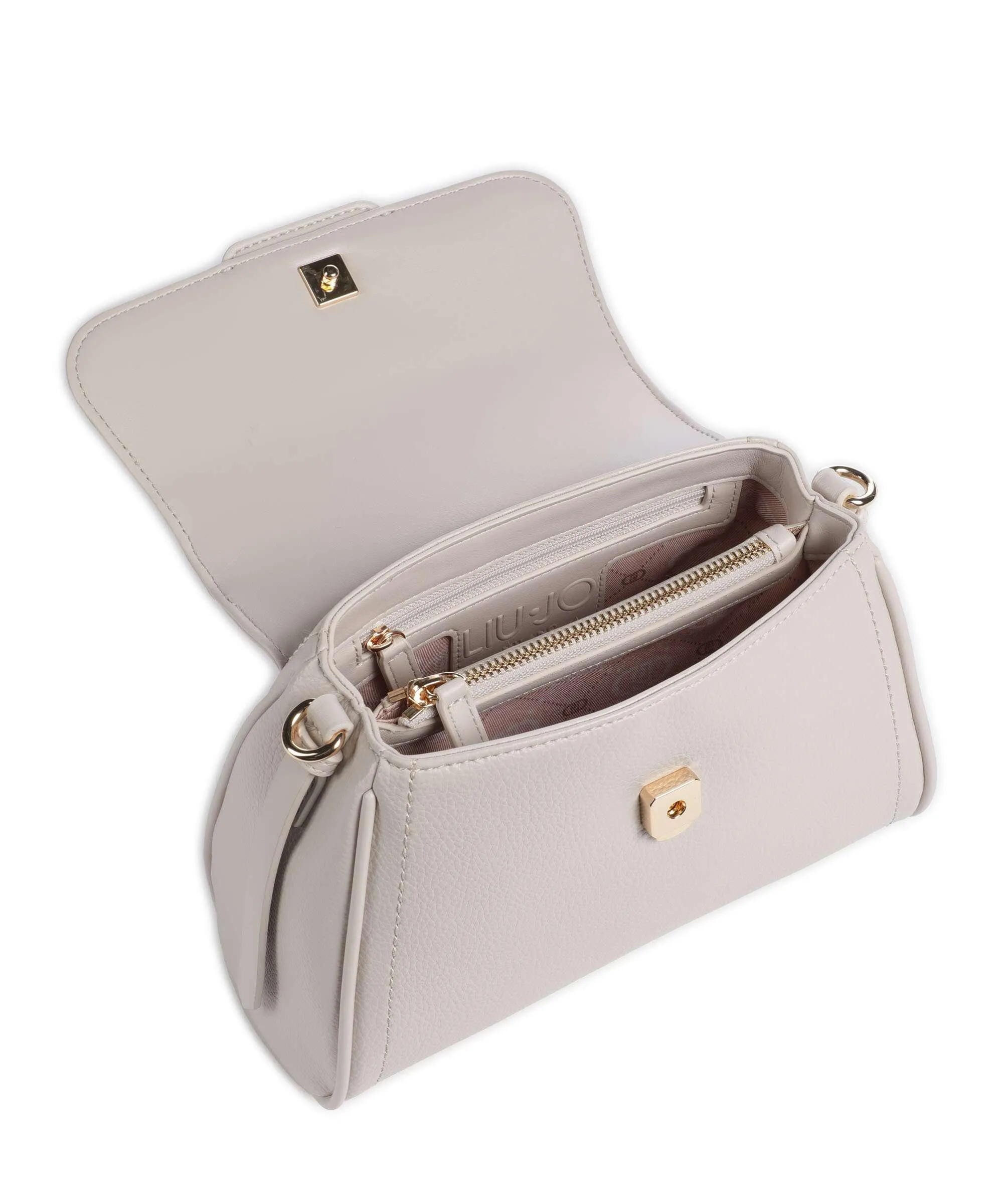  Liu Jo Pakuna Borsa a mano pelle sintetica beige  