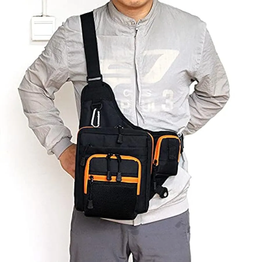 Lodokdre Borsa da impermeabile per da borsa di copertura capacità mulinello da borsa da a tracolla per esterni nero 232231098
