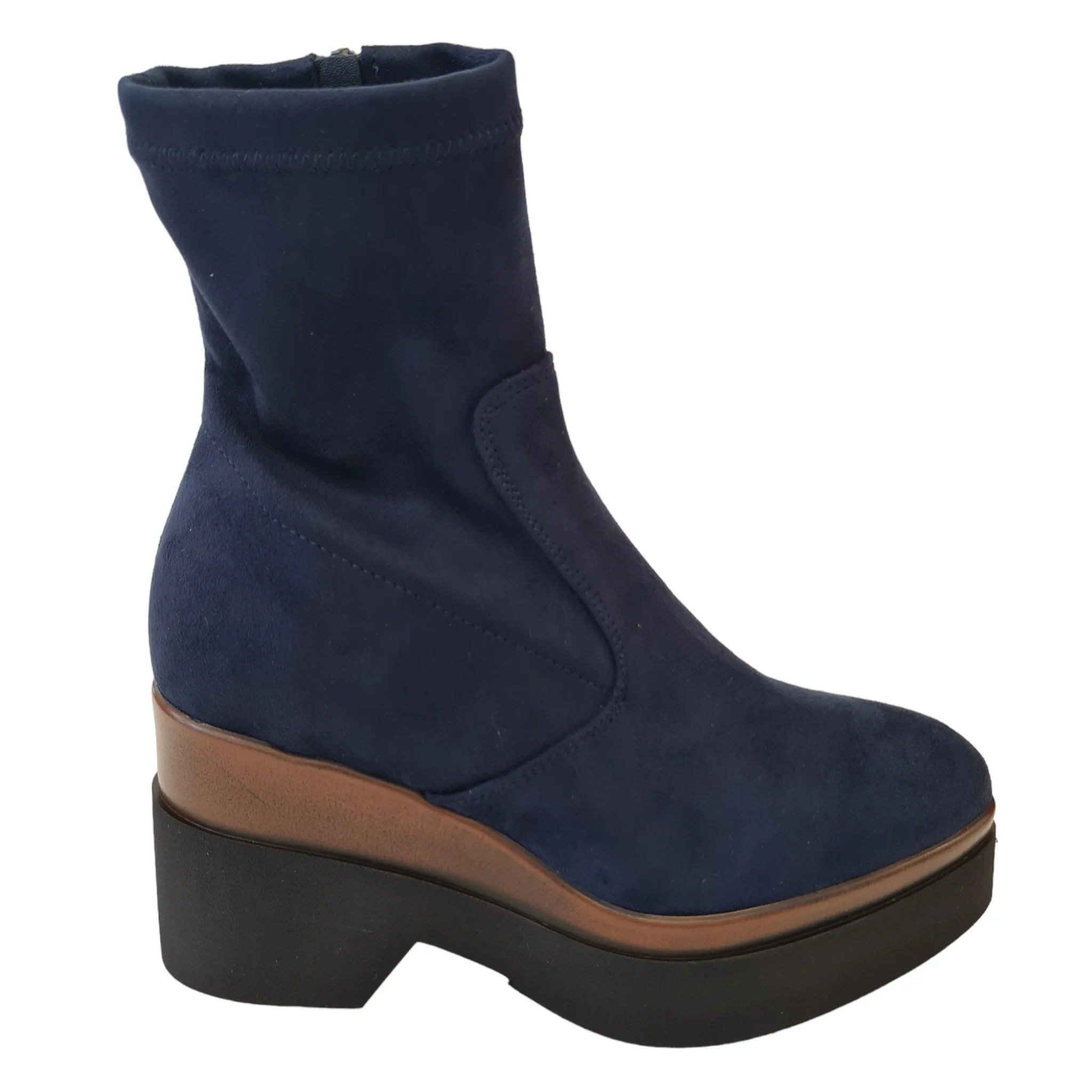 Lorenzo Mari Stivaletto Donna Blu Rif.806
