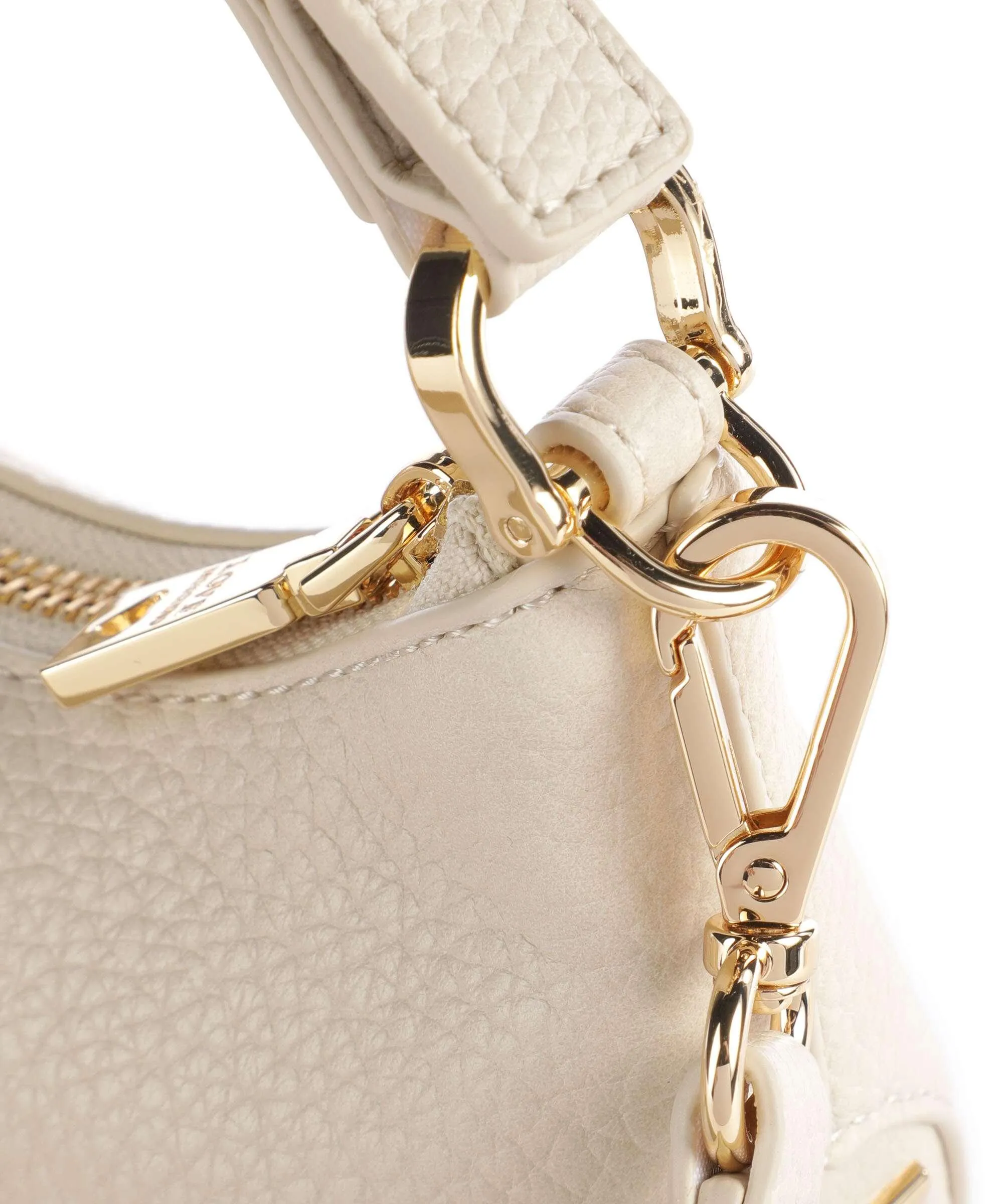  Love Moschino Giant Borsa a spalla pelle sintetica avorio  