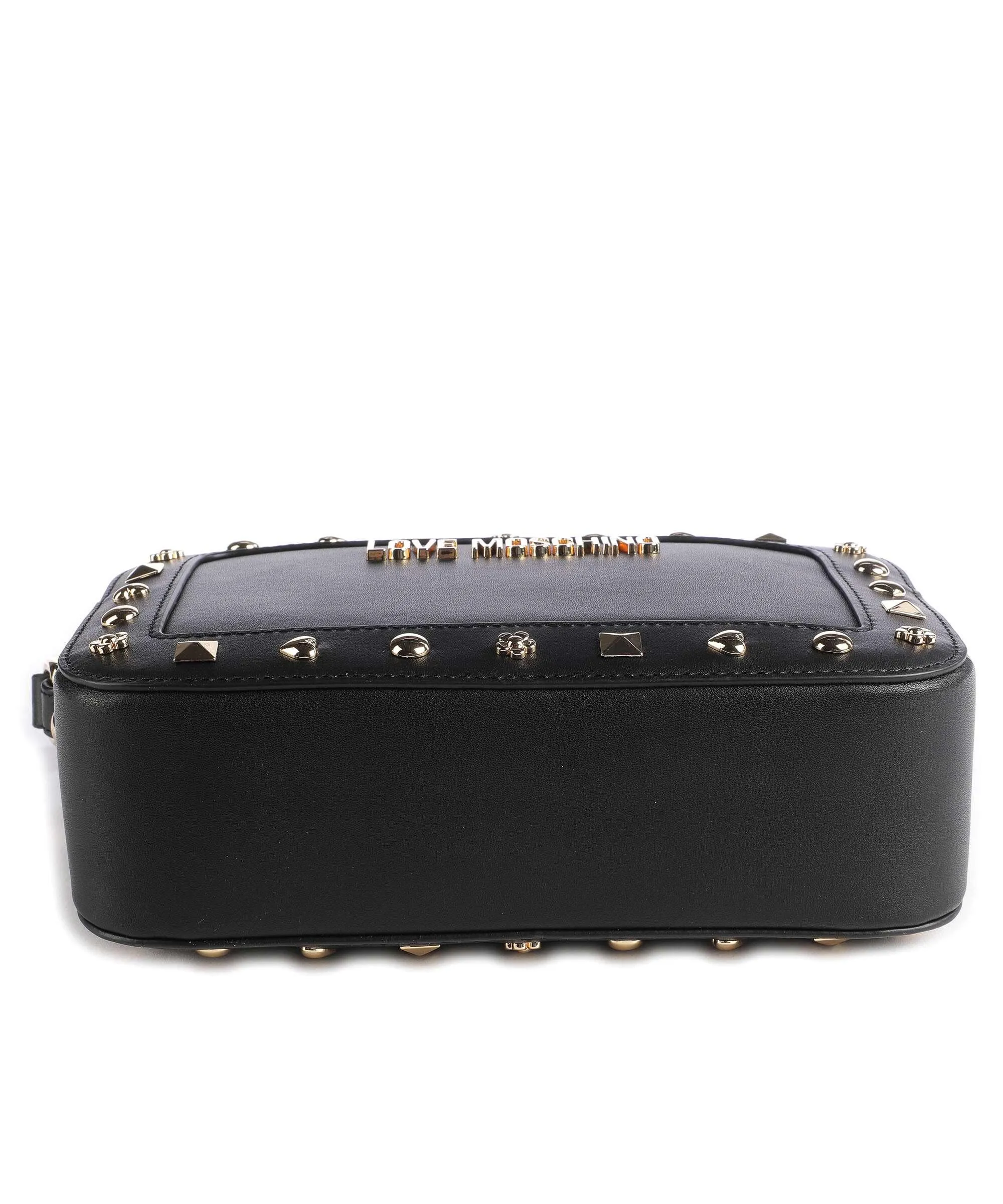  Love Moschino Roar Borsa a tracolla pelle sintetica nero  