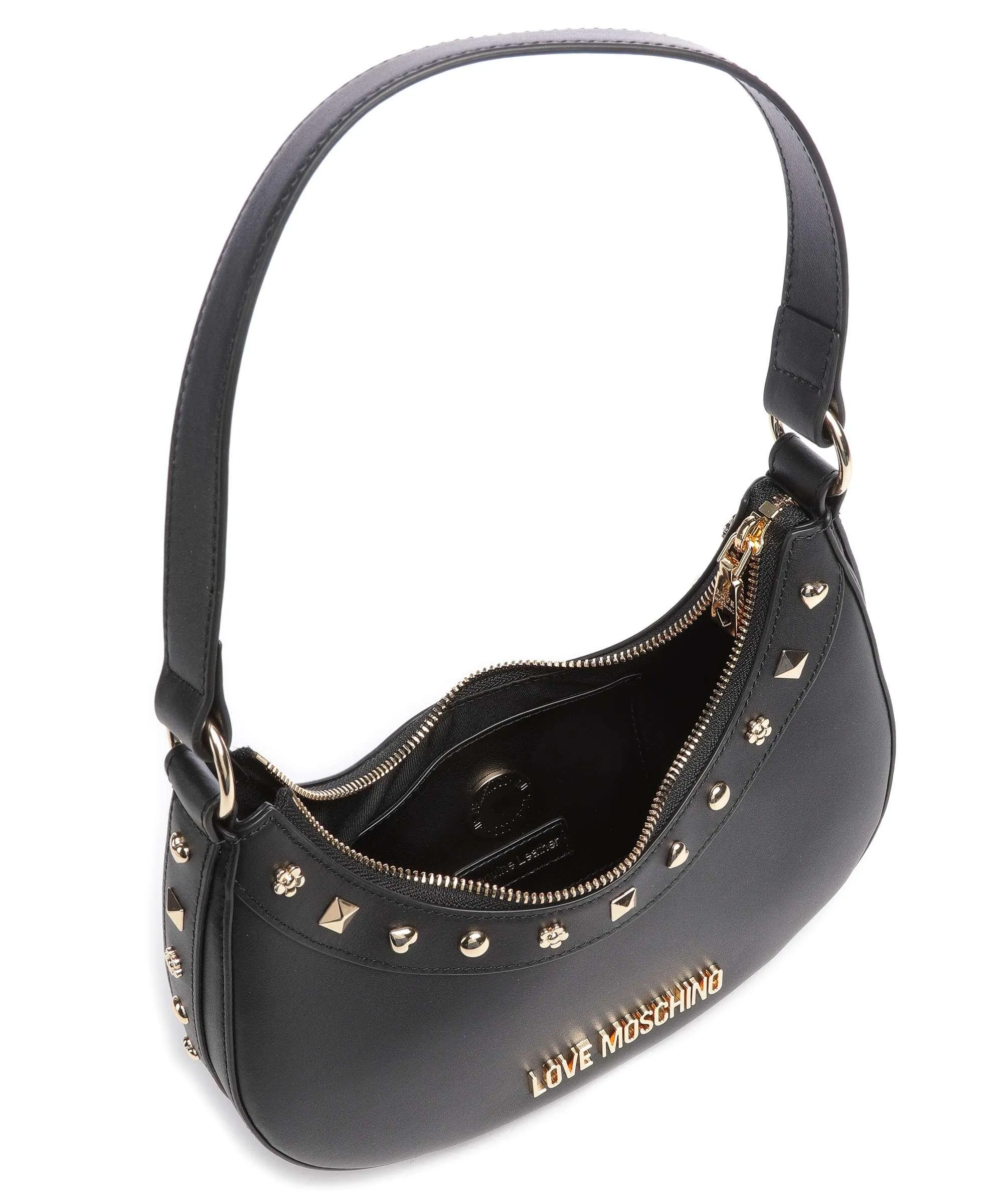  Love Moschino Roar Borsa hobo pelle sintetica nero  