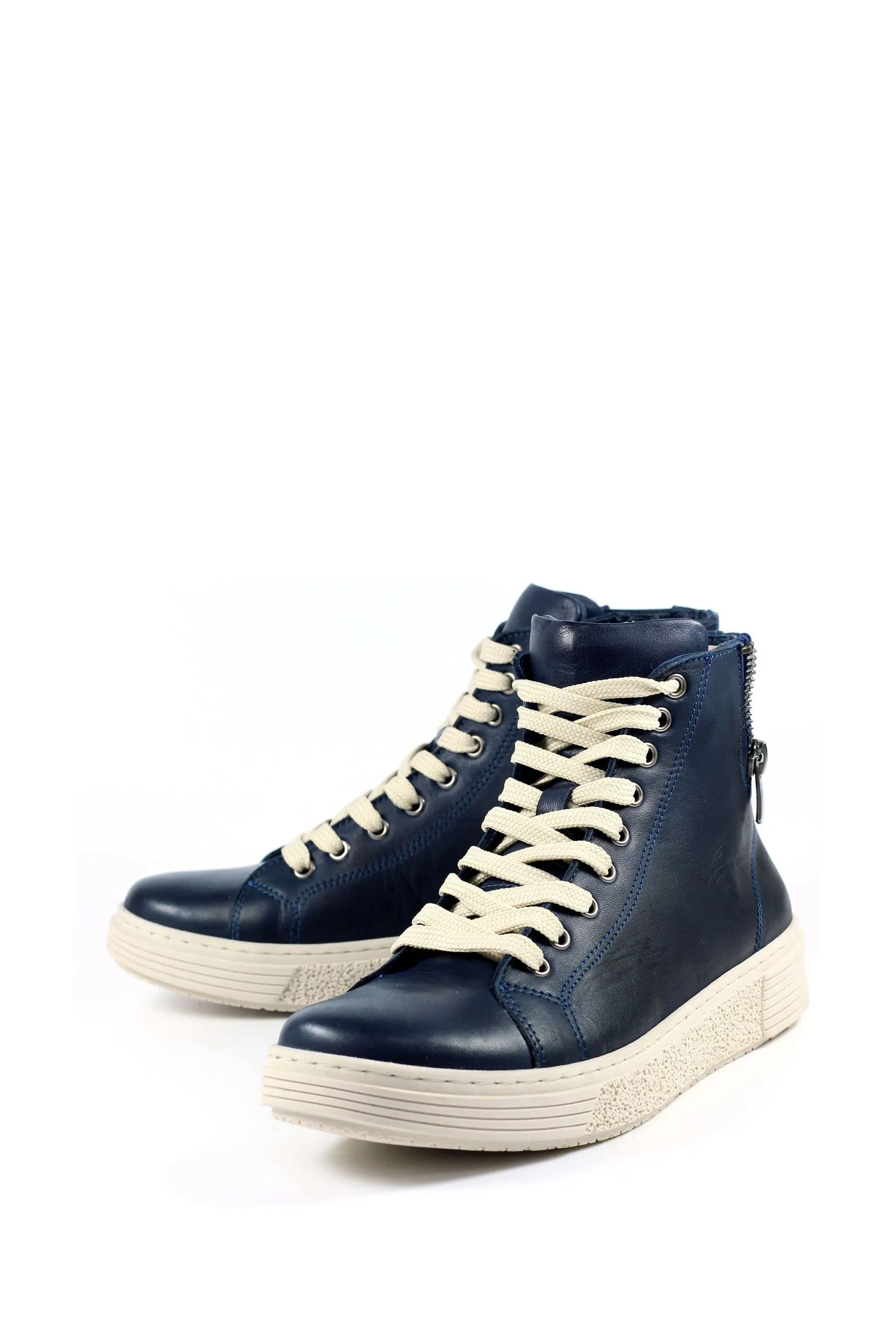 Lunar - Blu blu navy - due Stivali in pelle con pantaloni dall'inasaponato
