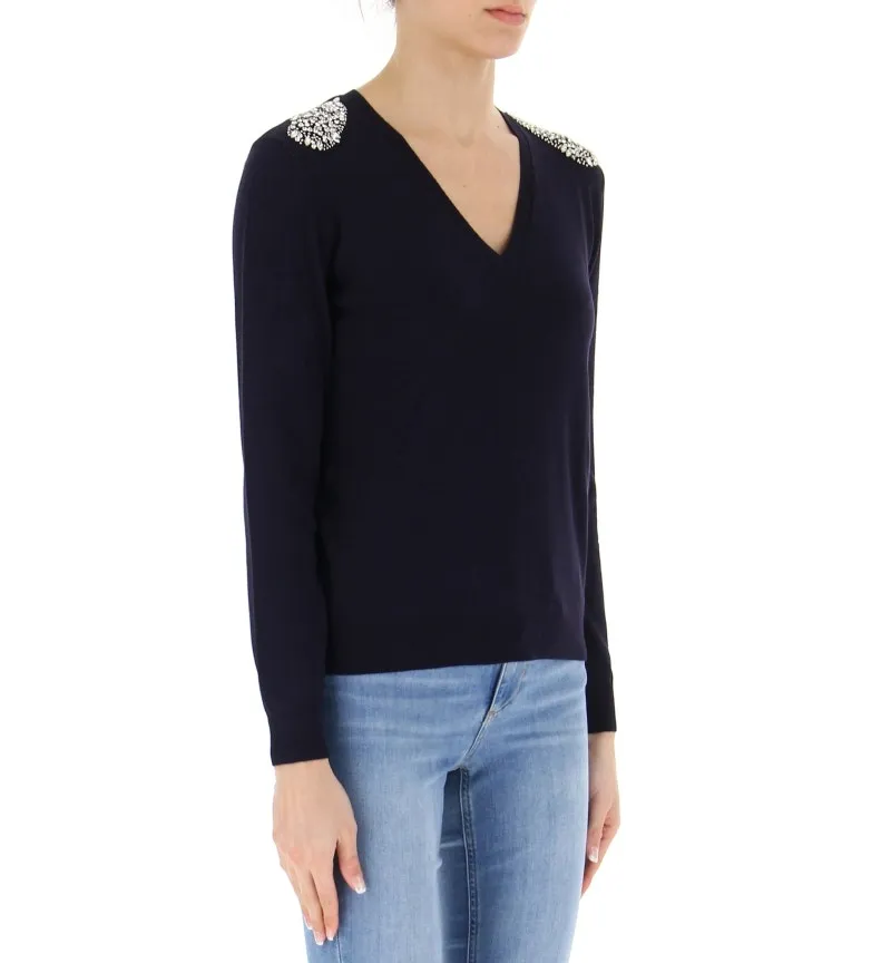 Maglia con strass