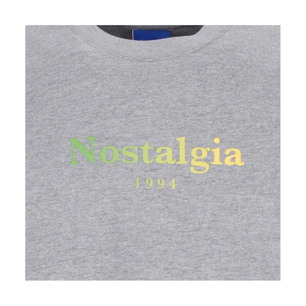 maglietta uomo gradient tee x nostalgia HEATHER GREY