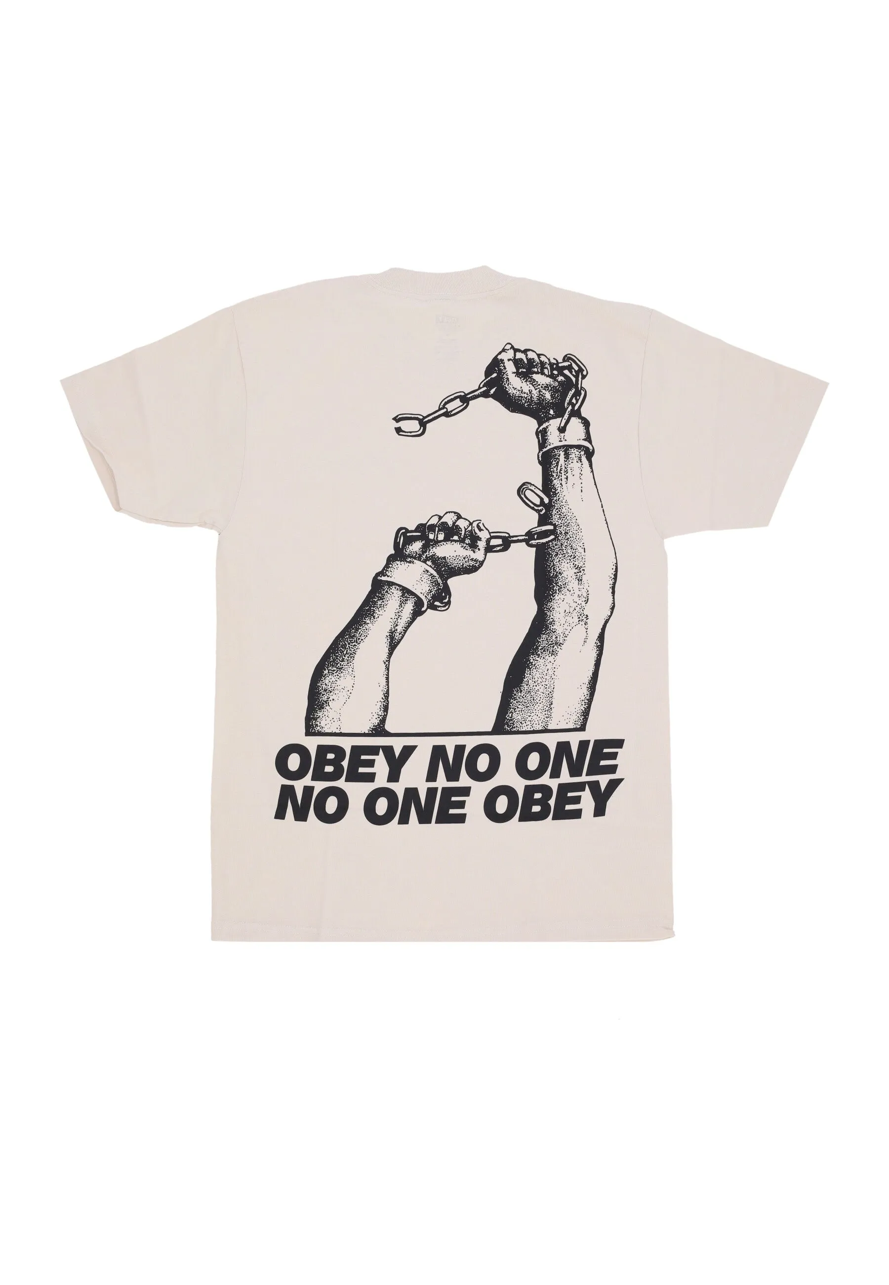 Maglietta Uomo No One Obey Tee Cream