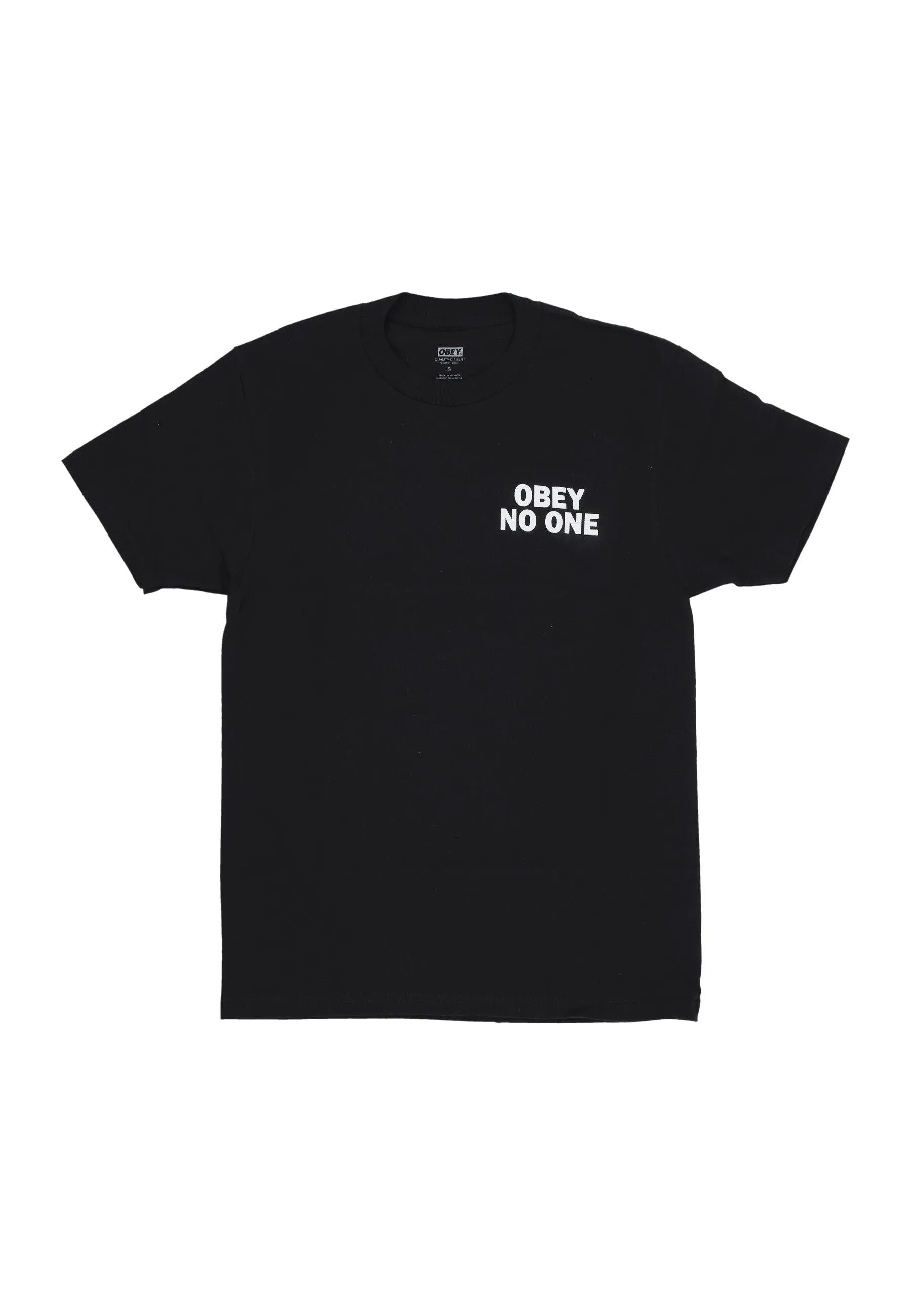 Maglietta Uomo No One Tee Black