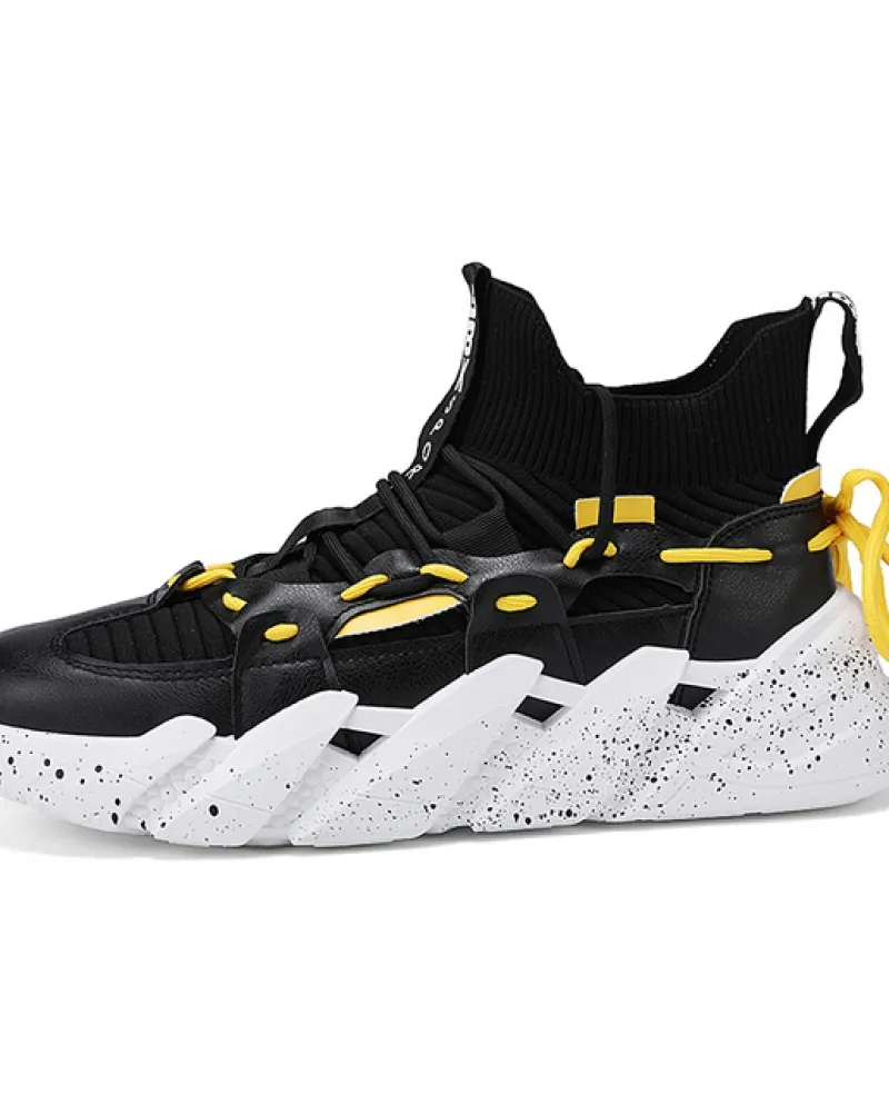 Mens Sneakers 2022 Suola Spessa Traspirante Mens Scarpe Casual Mesh Tennis Suola Spessa Scarpe Vulcanizzate Morbide Zapatillas D