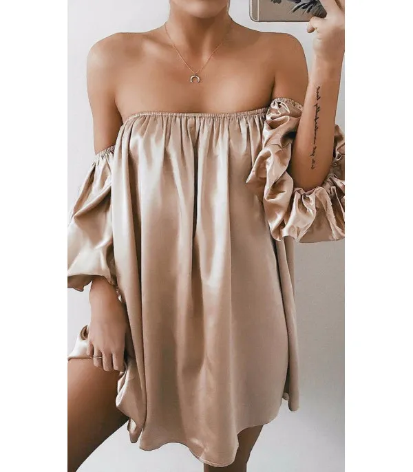 Minidress raso Orietta